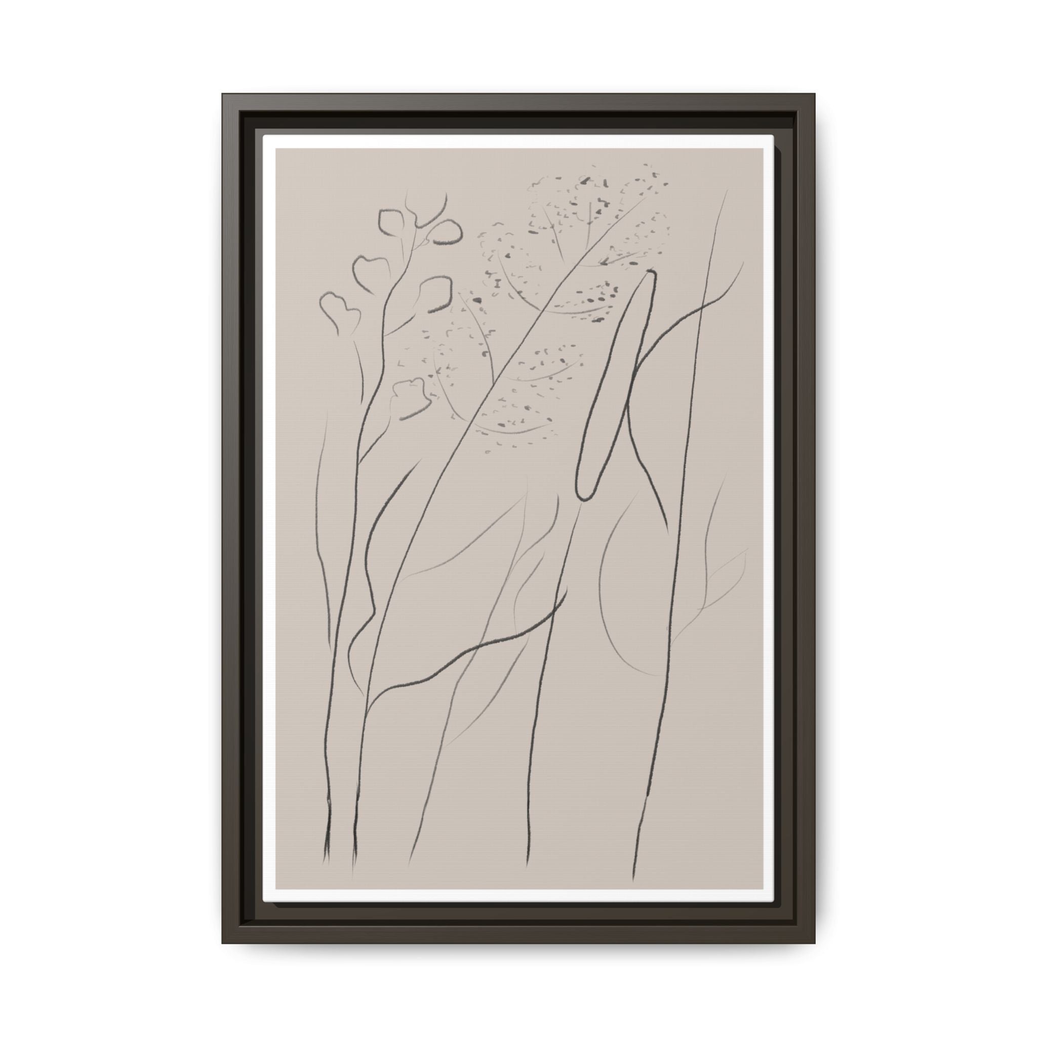 Quiet Woodland Traces - Framed