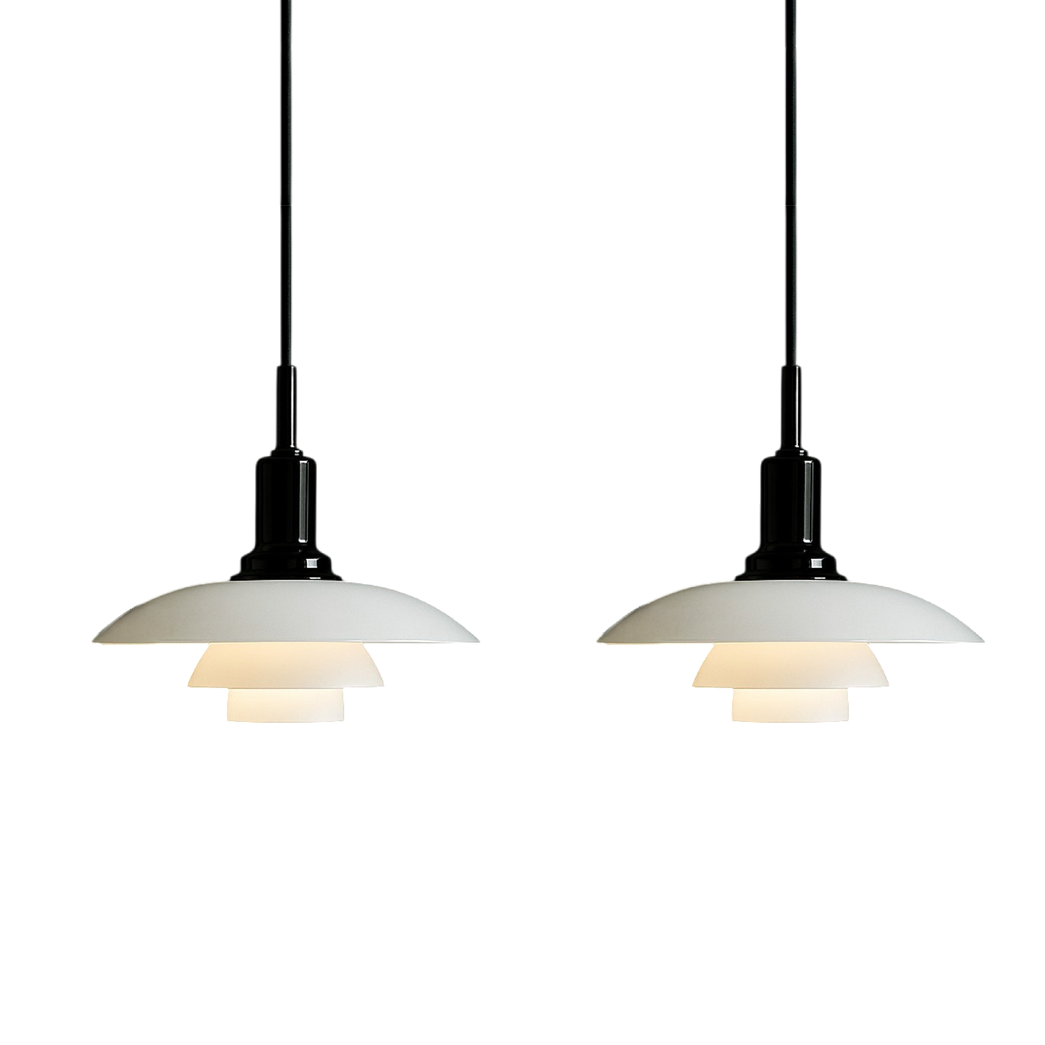 2 3 Head Danish Designer Pendant Light