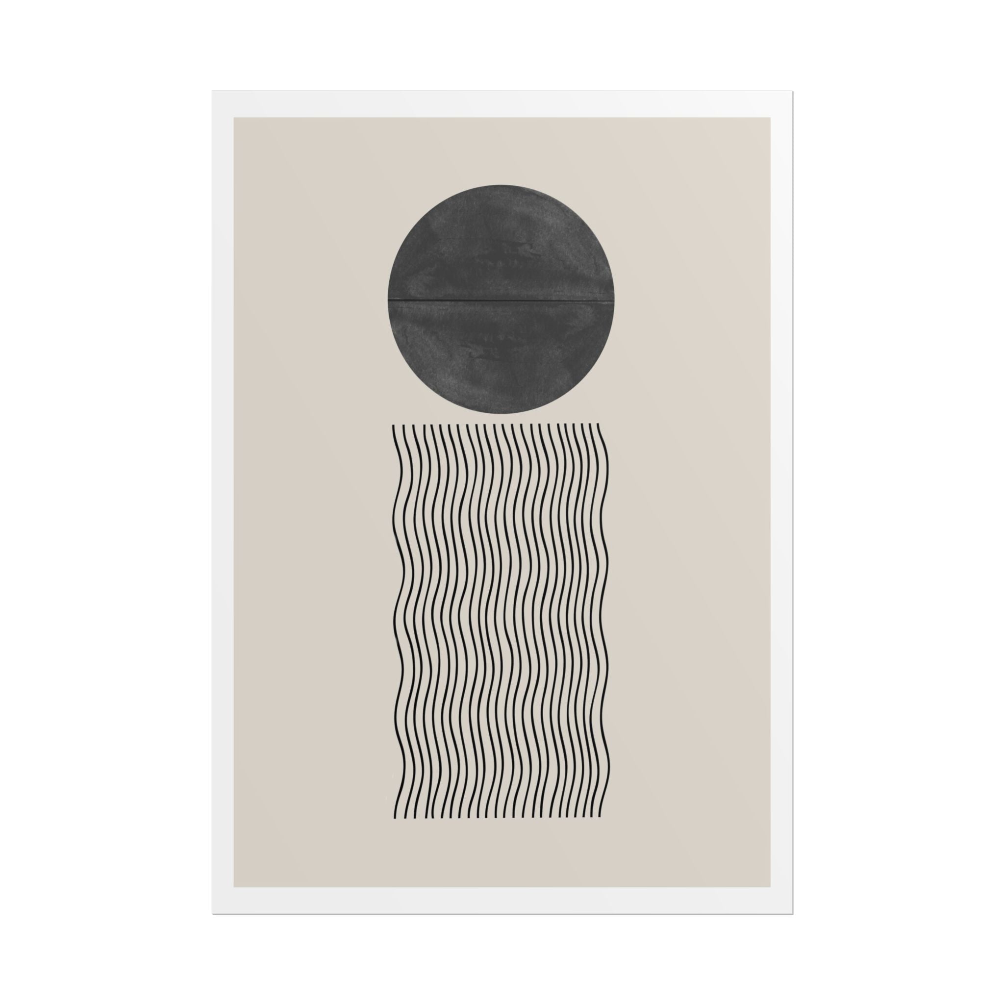 Celestial Wave Alignment - Poster