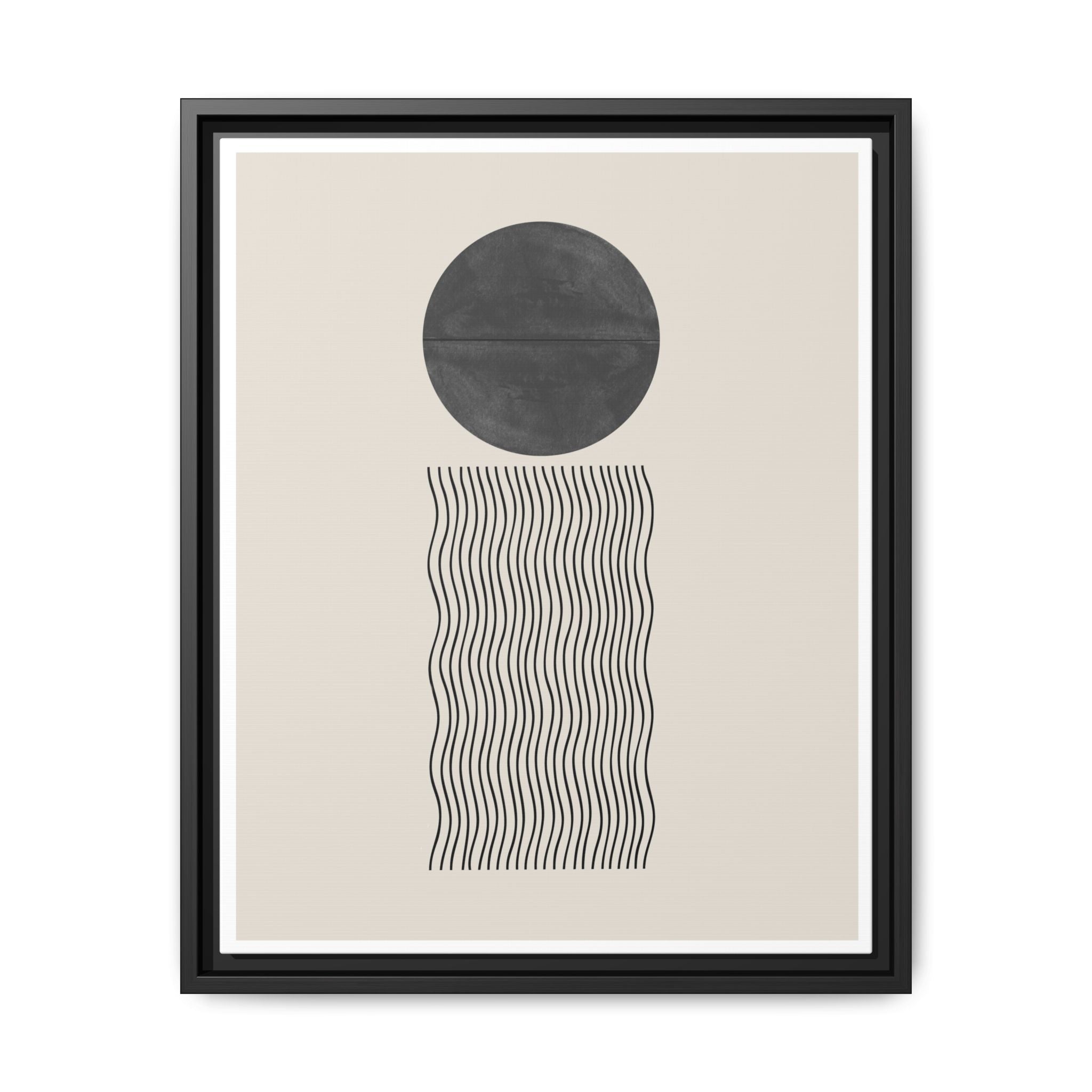 Celestial Wave Alignment - Framed