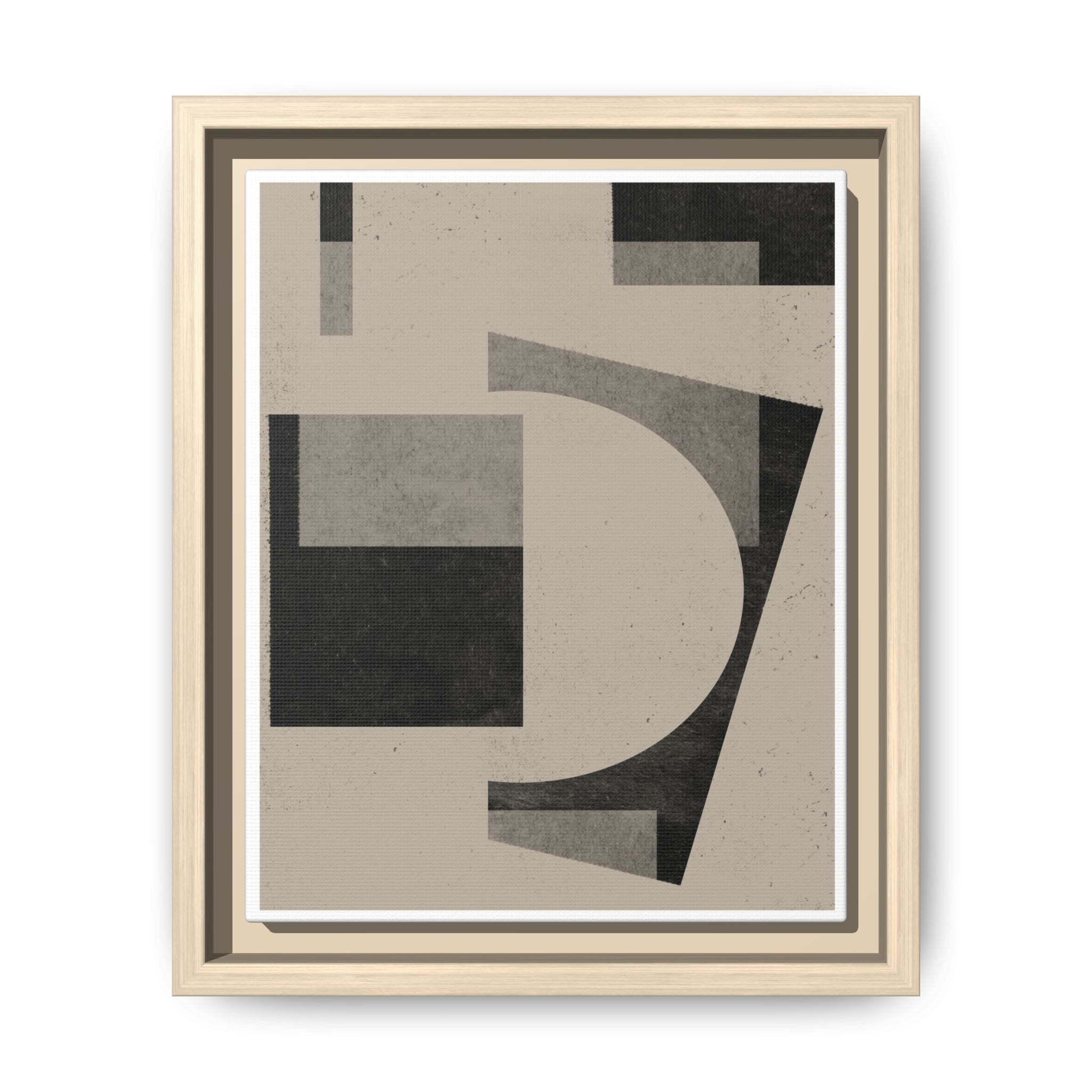 Obsidian Balance Study - Framed