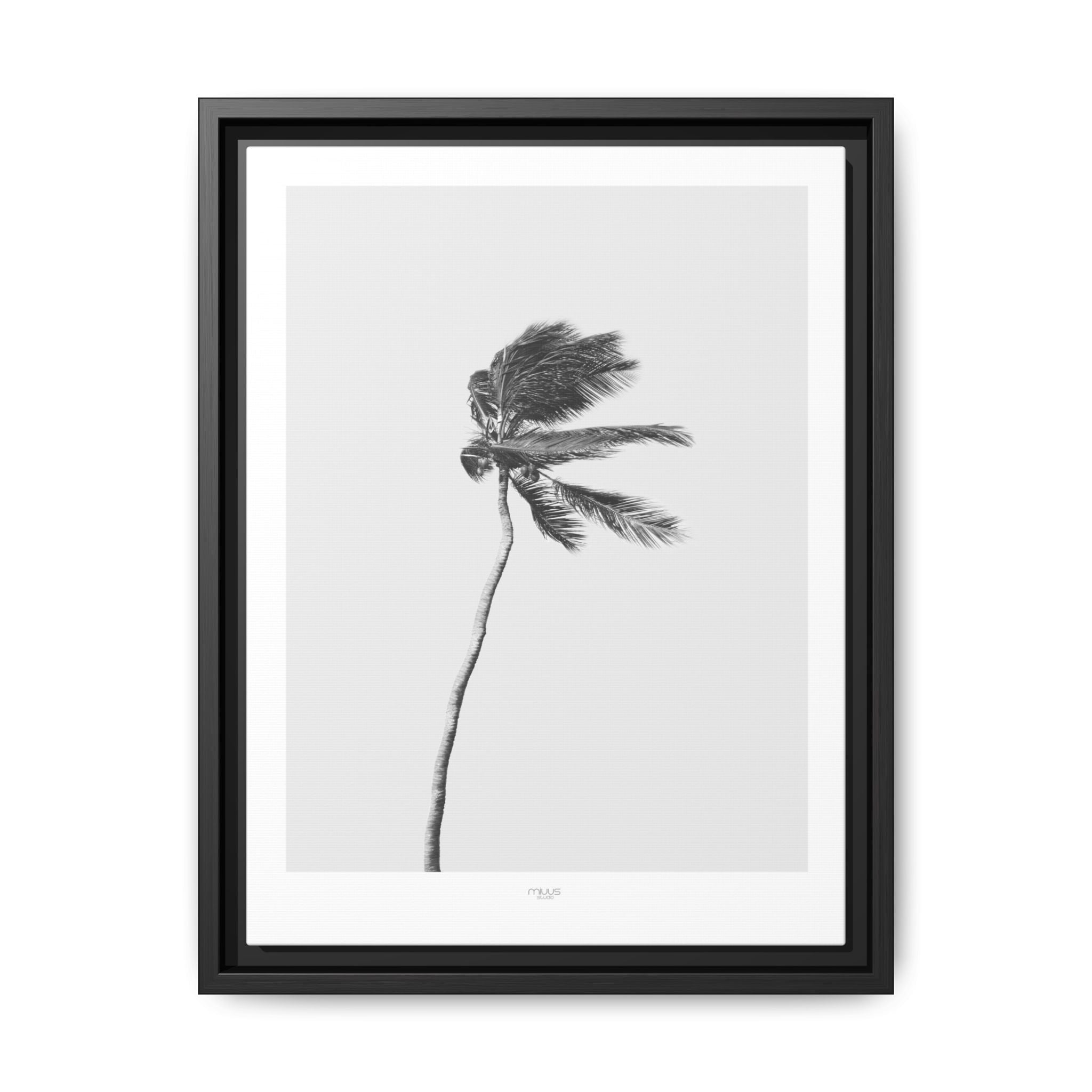 Coastal Silence Sway - Framed
