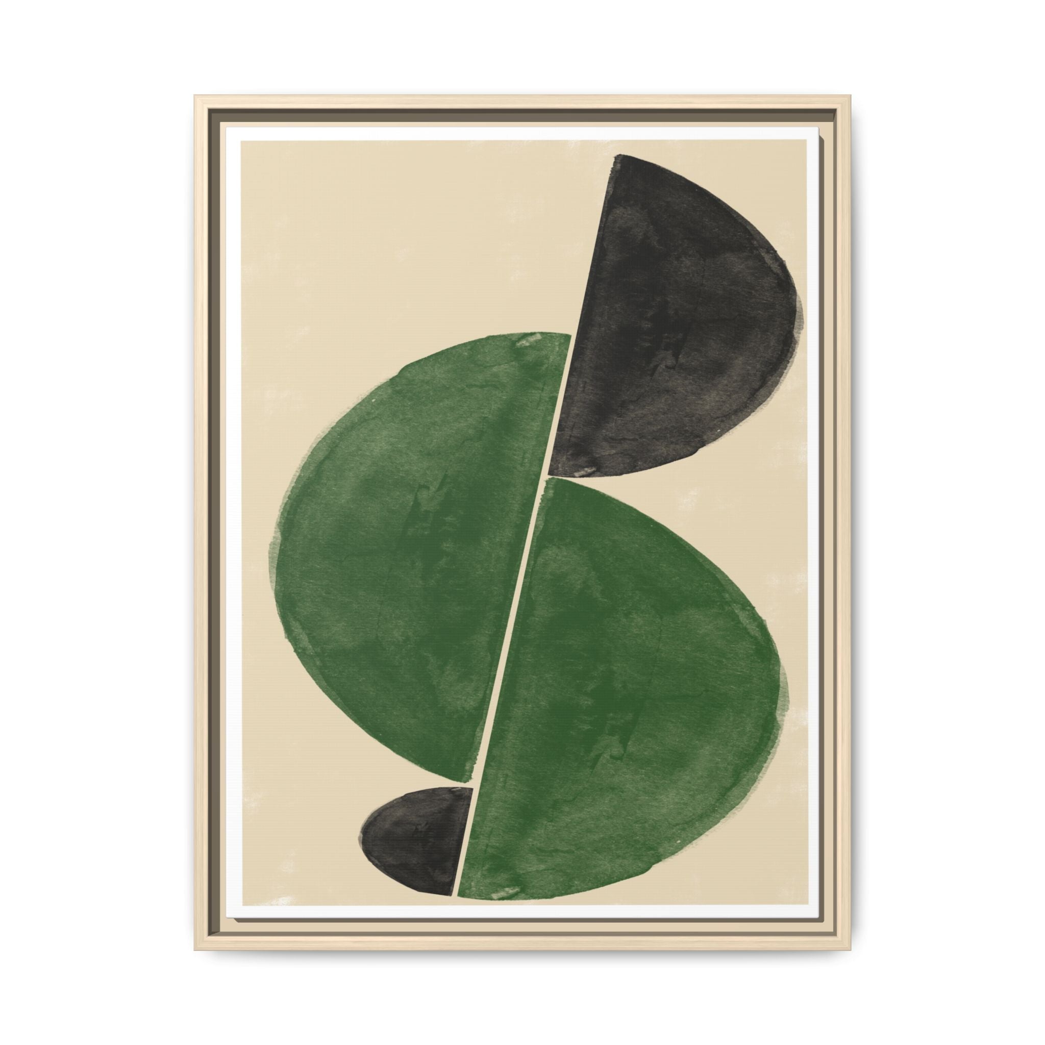 Verdant Eclipse Balance - Framed