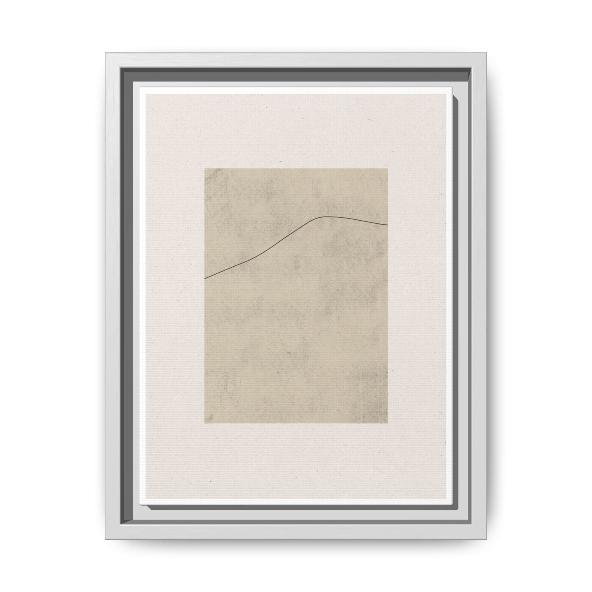 Whispered Horizon Trace - Framed