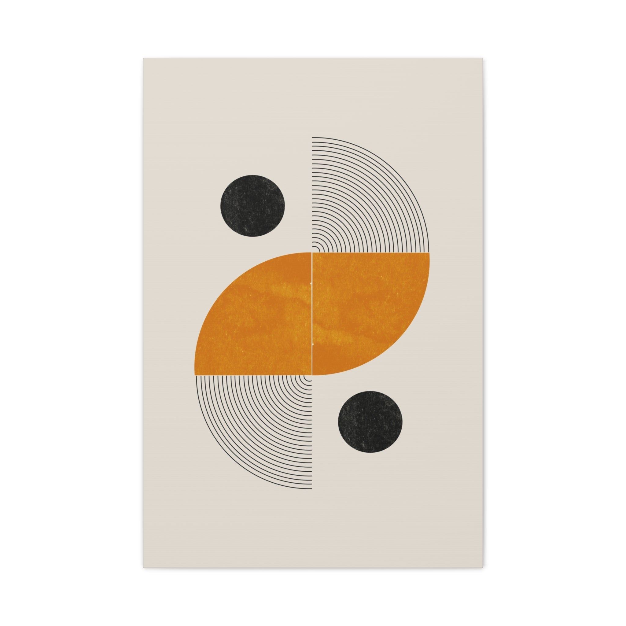Amber Orbit Balance - Canvas