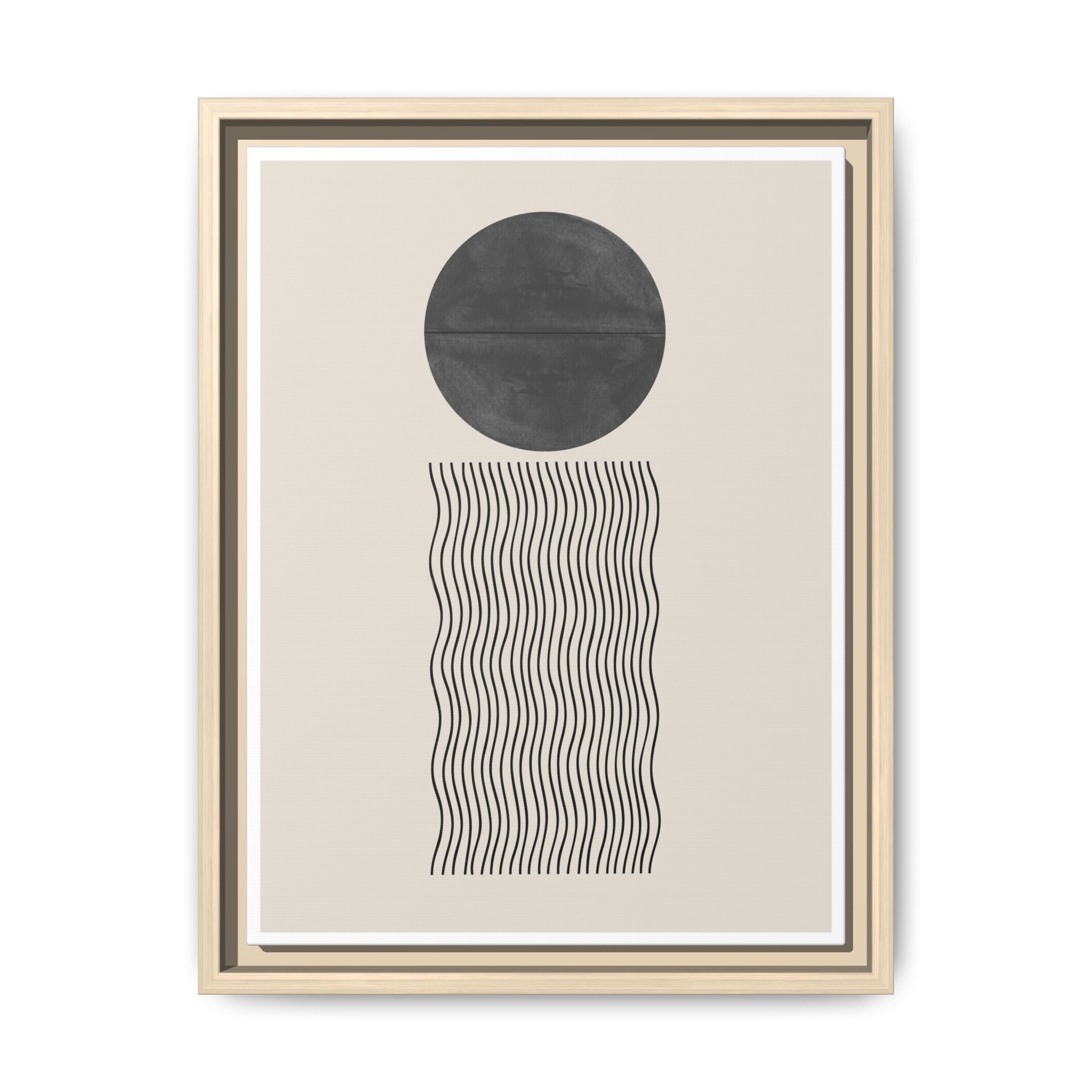 Celestial Wave Alignment - Framed