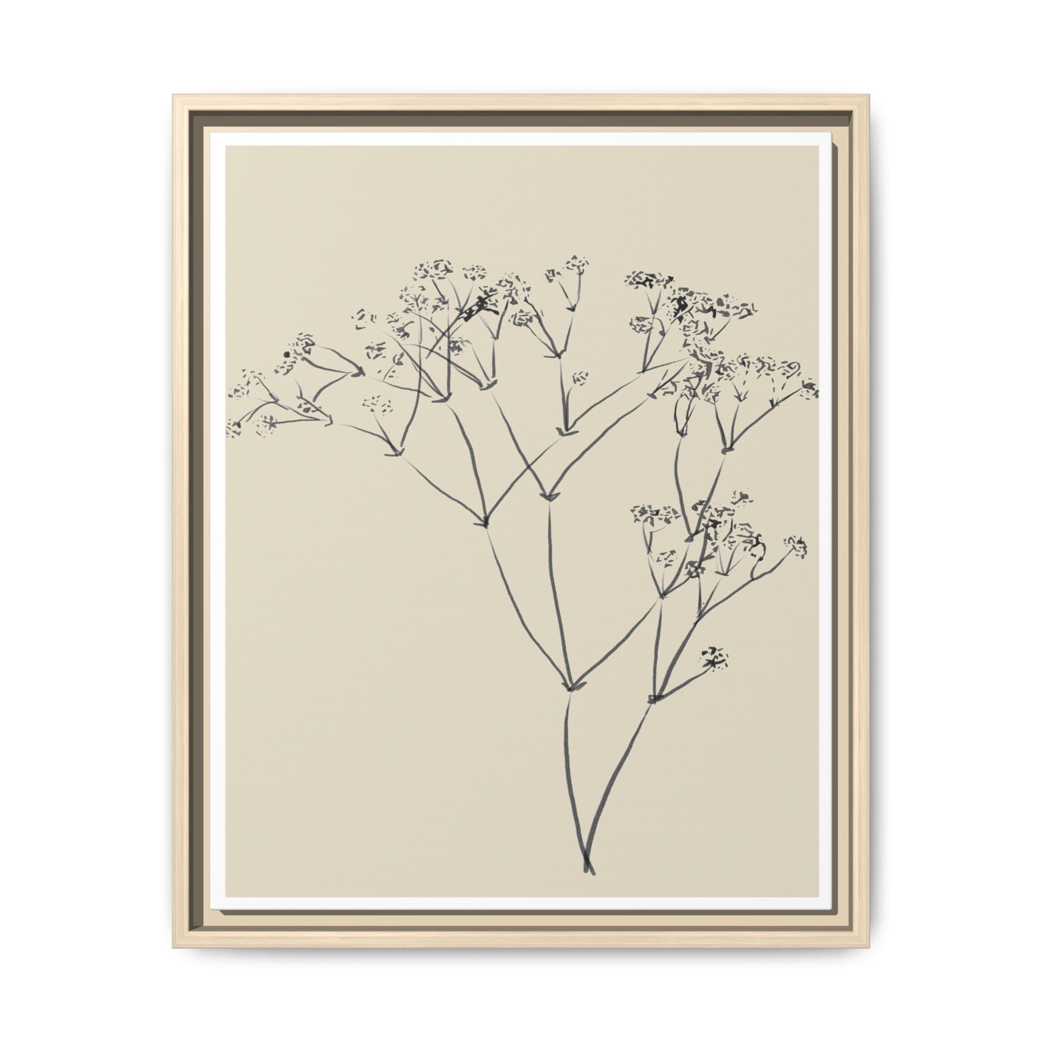 Soft Meadow Stillness - Framed