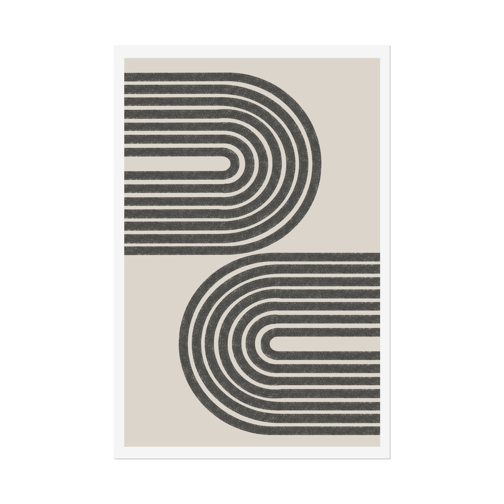 Twin Horizon Currents - Poster