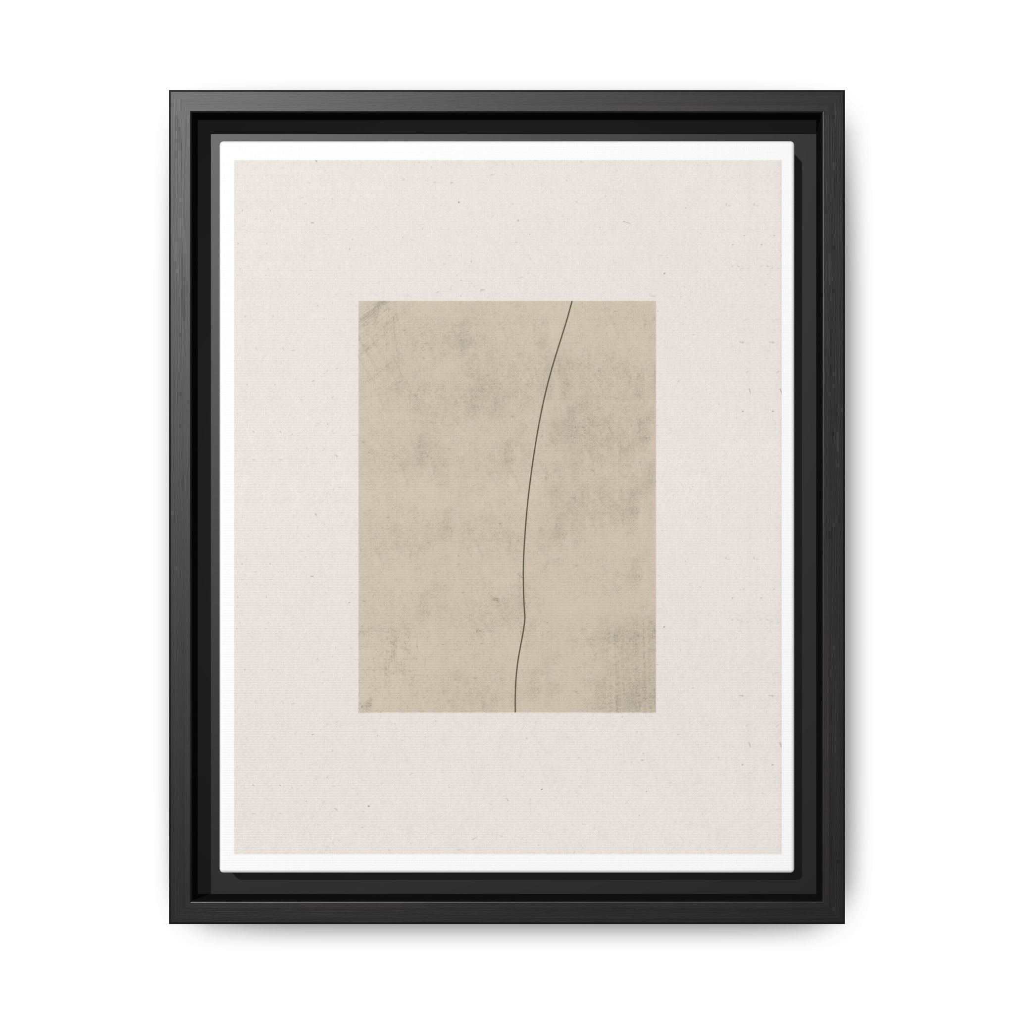 Quiet Contour Passage - Framed