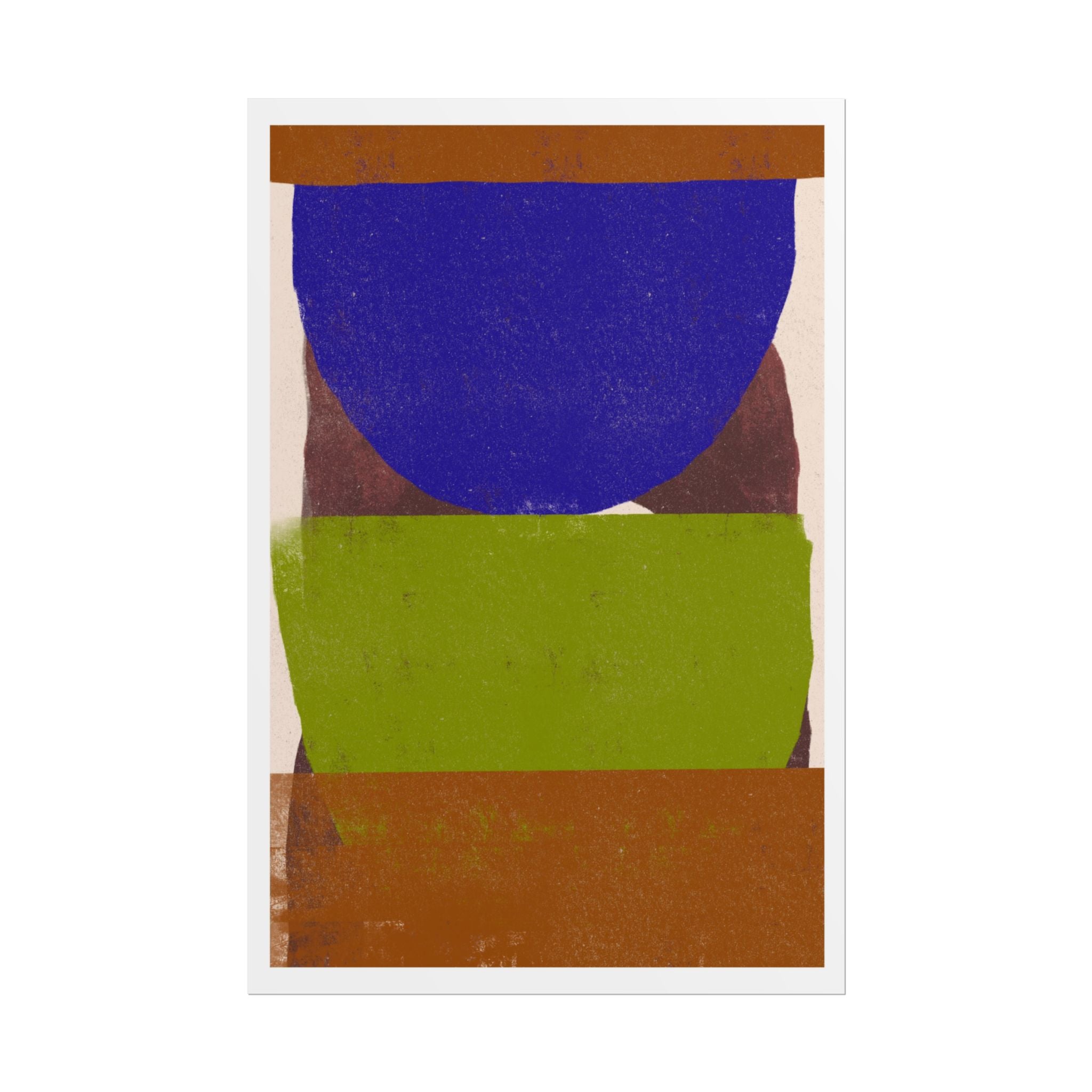 Cobalt Meadow Horizon - Poster