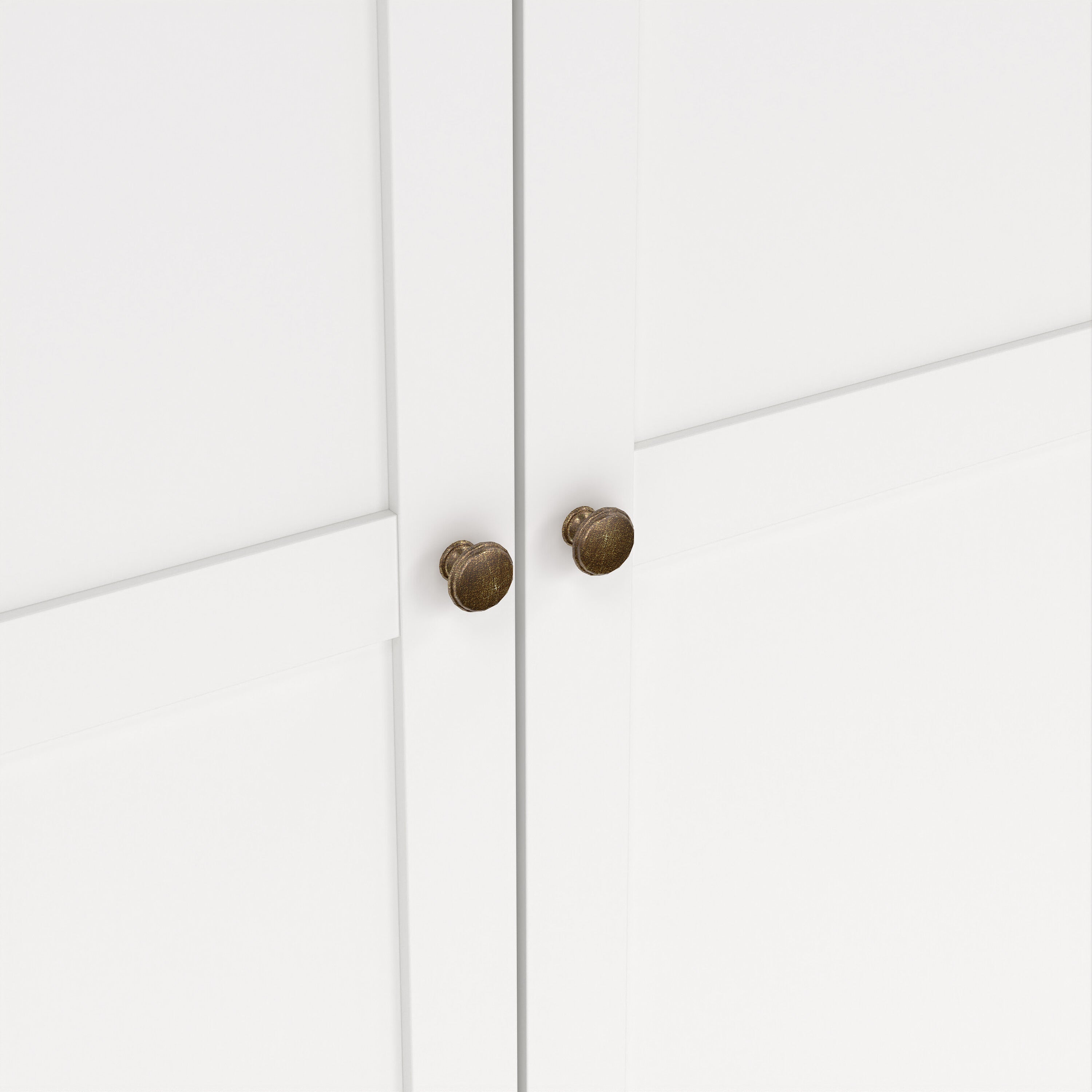Paris Wardrobe with 2 Doors in Matt Grey