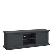 Paris TV-unit 2 frame Doors in Matt Grey