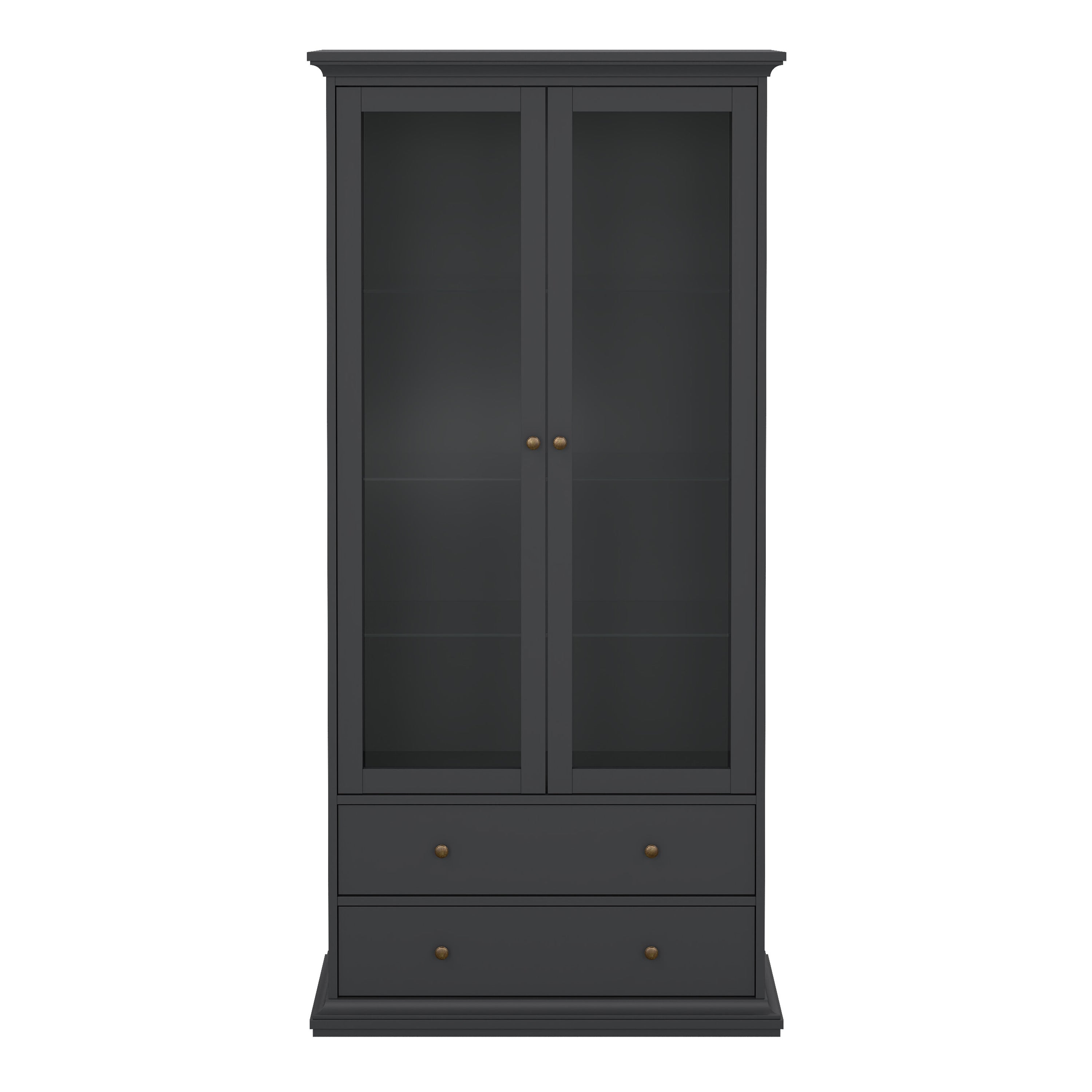 Paris China cabinet in Matt Grey