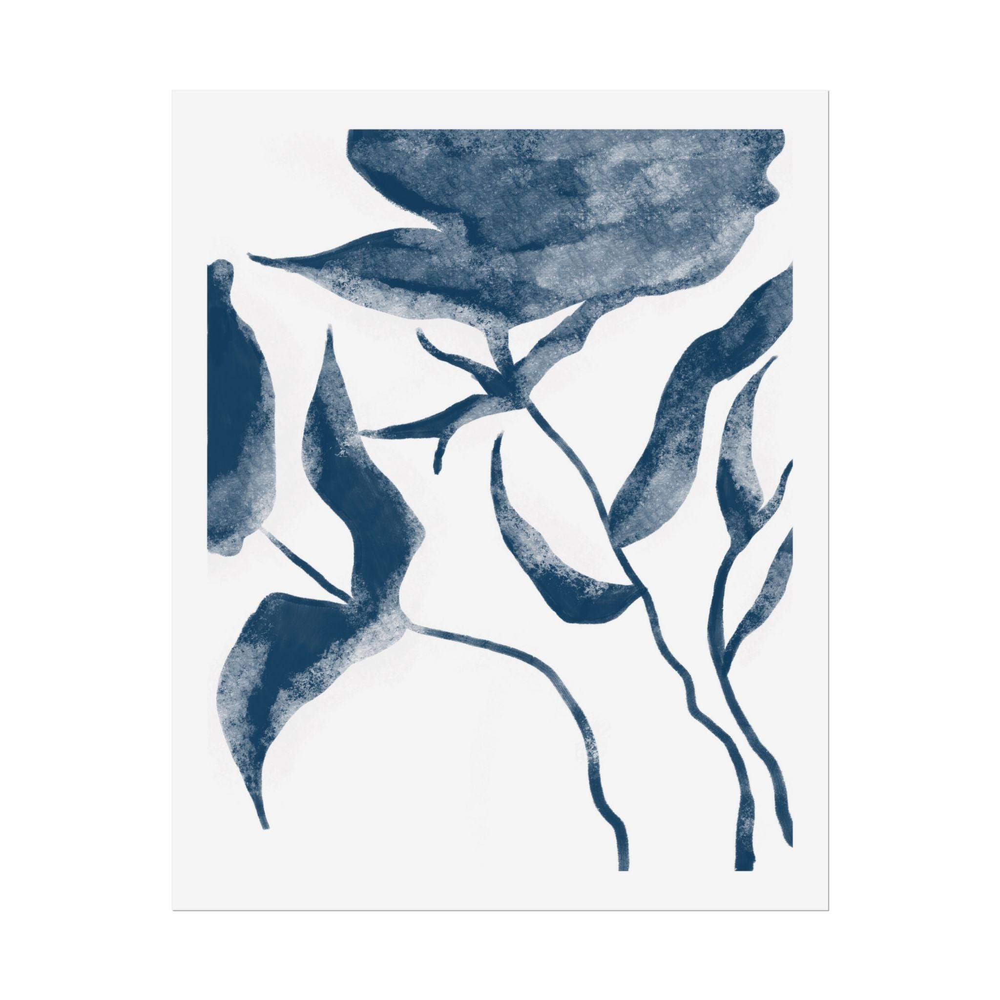 Indigo Bloom Reverie - Poster