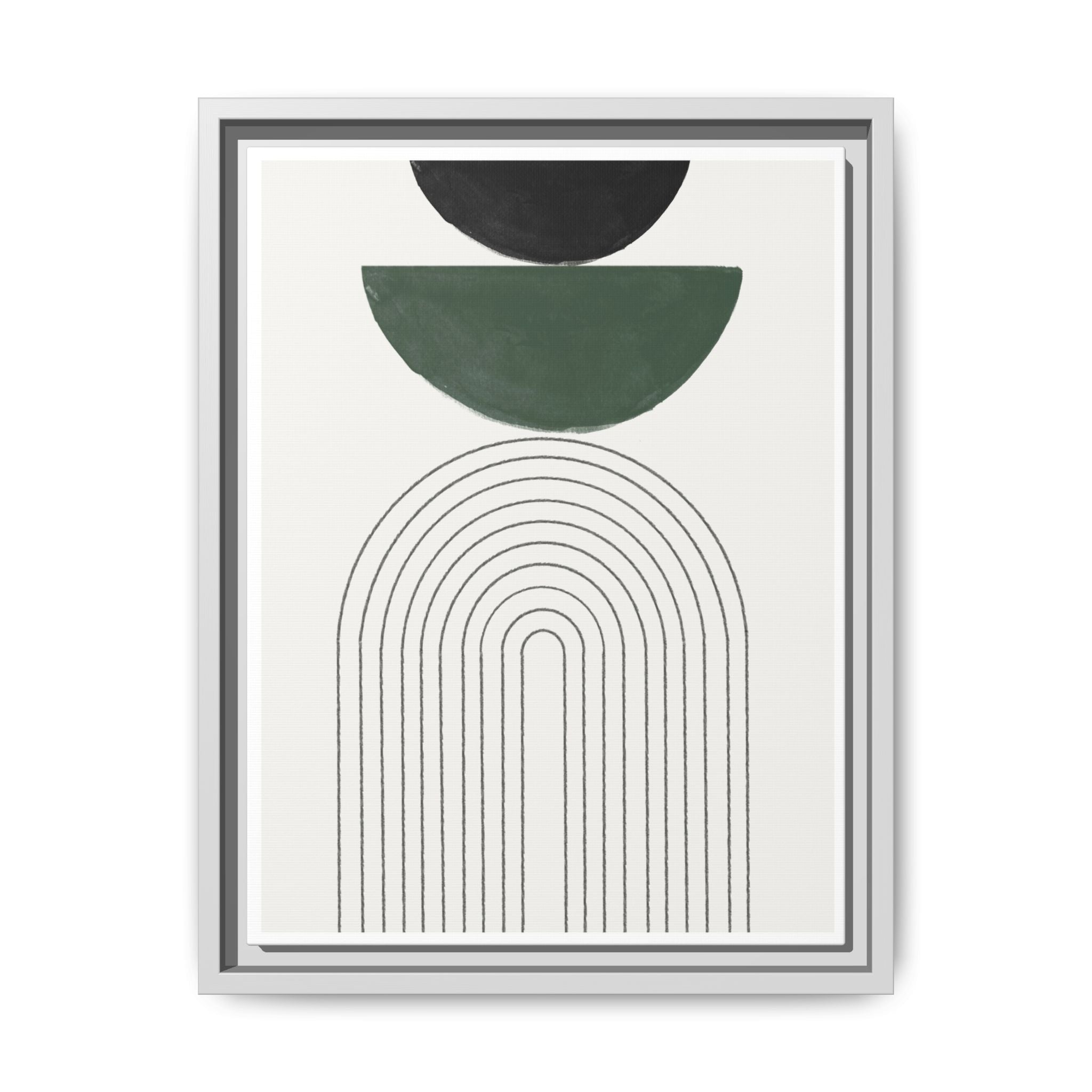 Emerald Arc Horizon - Framed