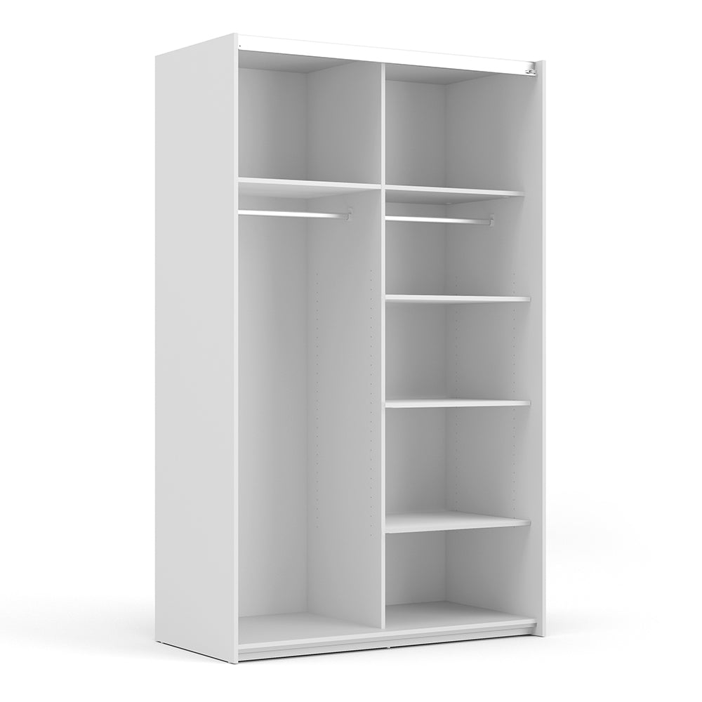 Verona Set of Shelves  Narrow (for 120cm Wardrobe) in White
