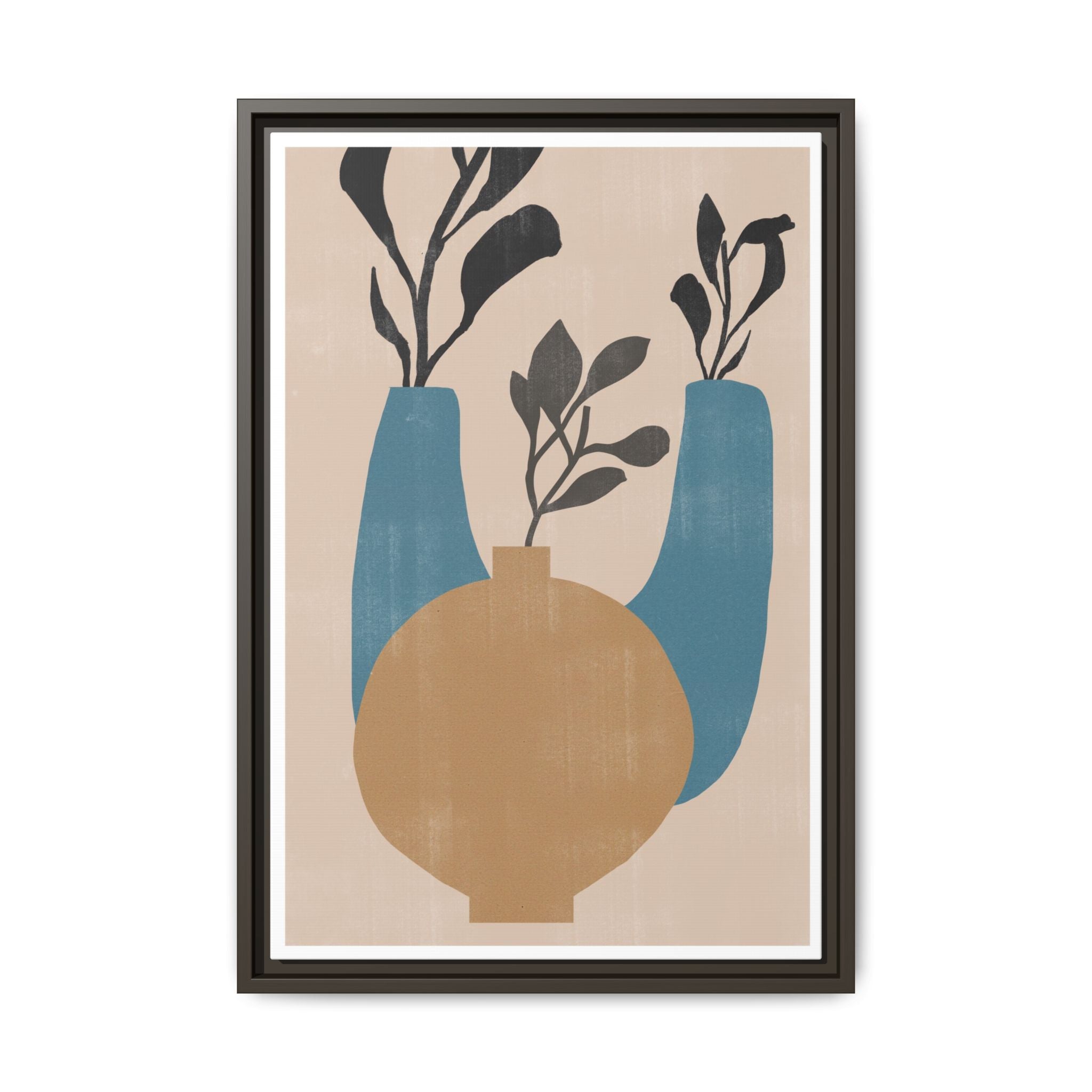Azure Vessel Harmony - Framed