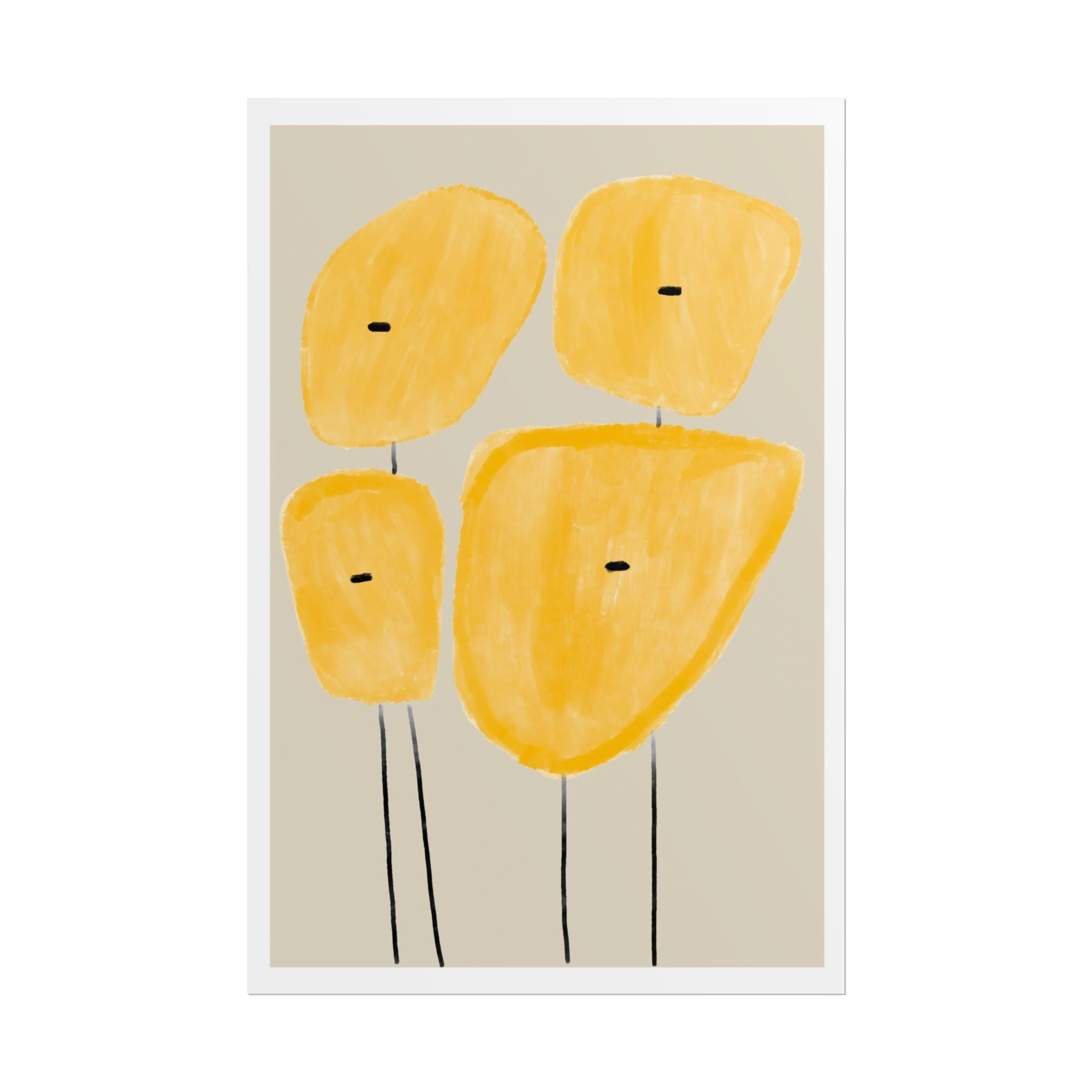 Golden Meadow Figures - Poster