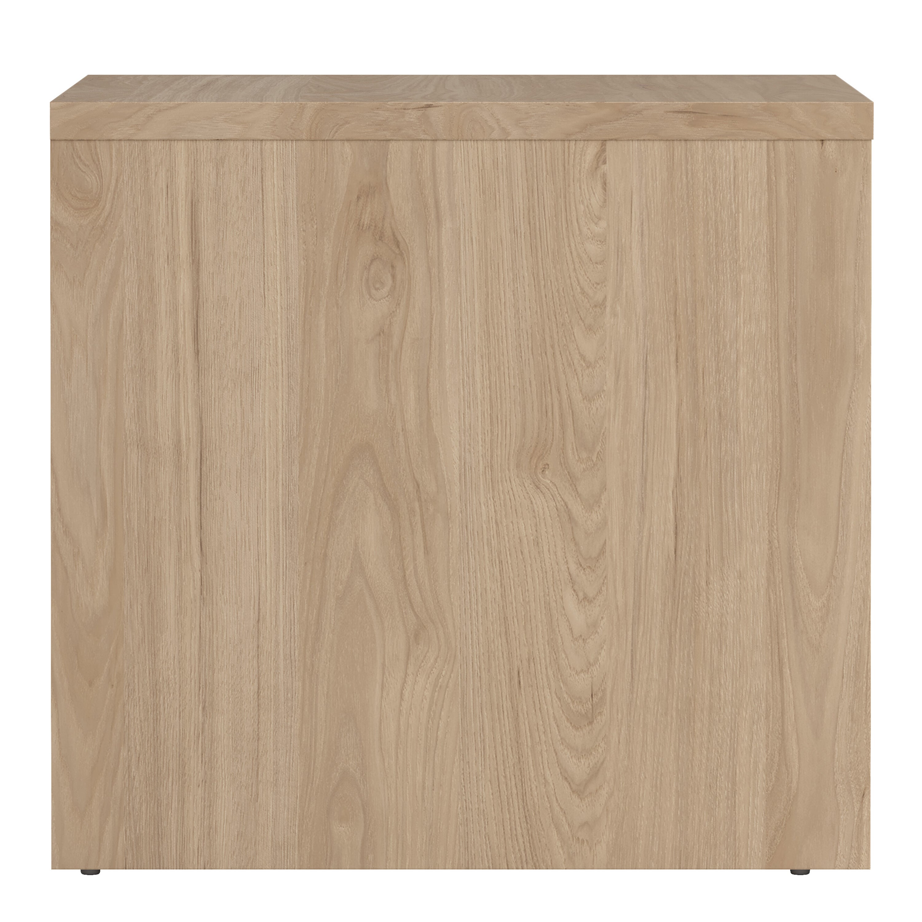 Next Nightstand 2 drawers Jackson Hickory White high gloss