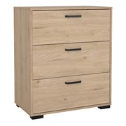 Sofia Chest 3 drawers Jackson Hickory