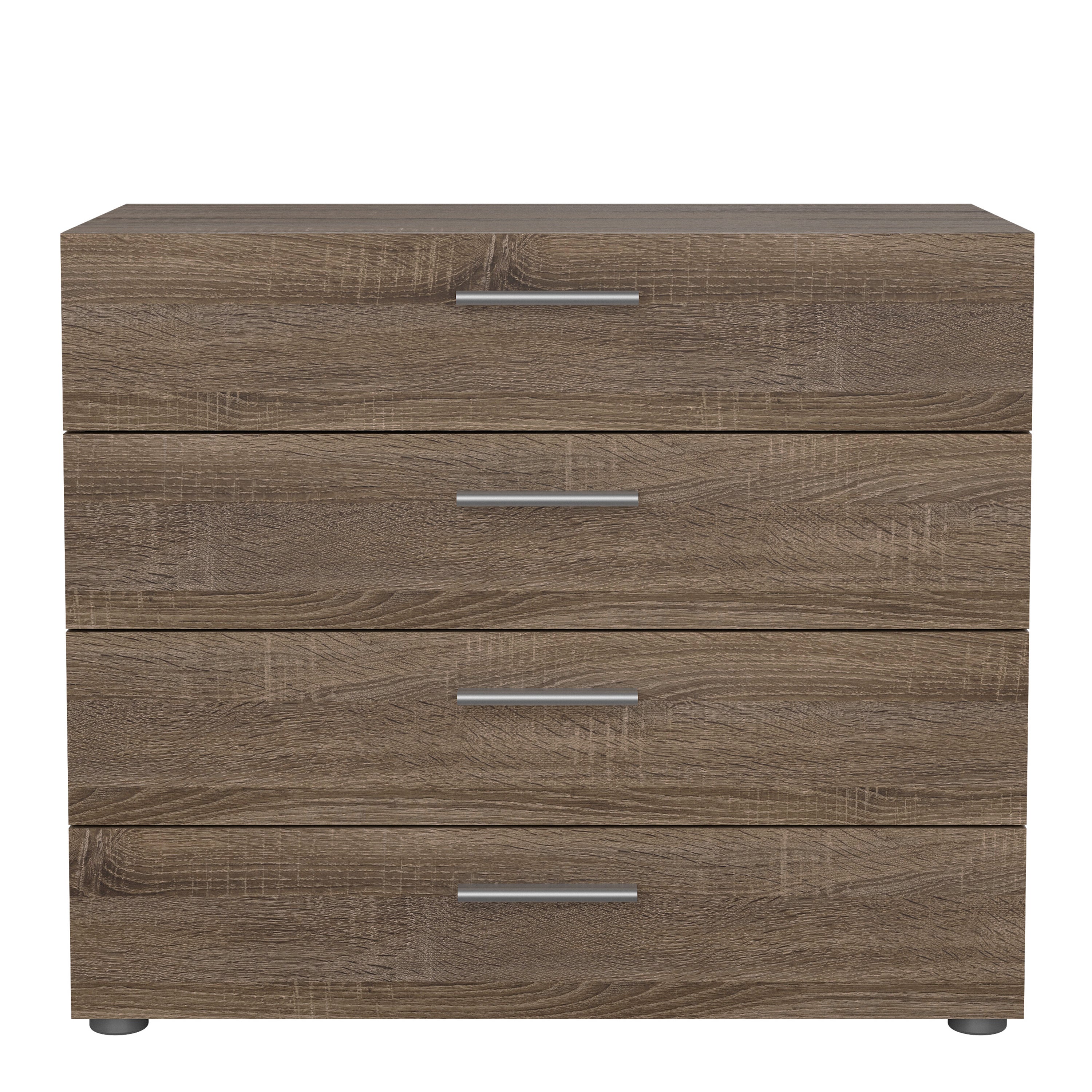 Pepe Chest of 4 Drawers in Truffle Oak