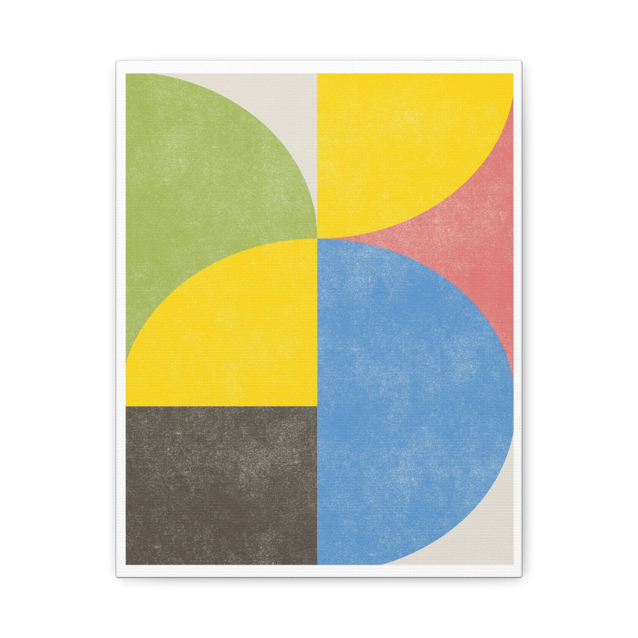 Pastel Orbit Rhythm - Canvas