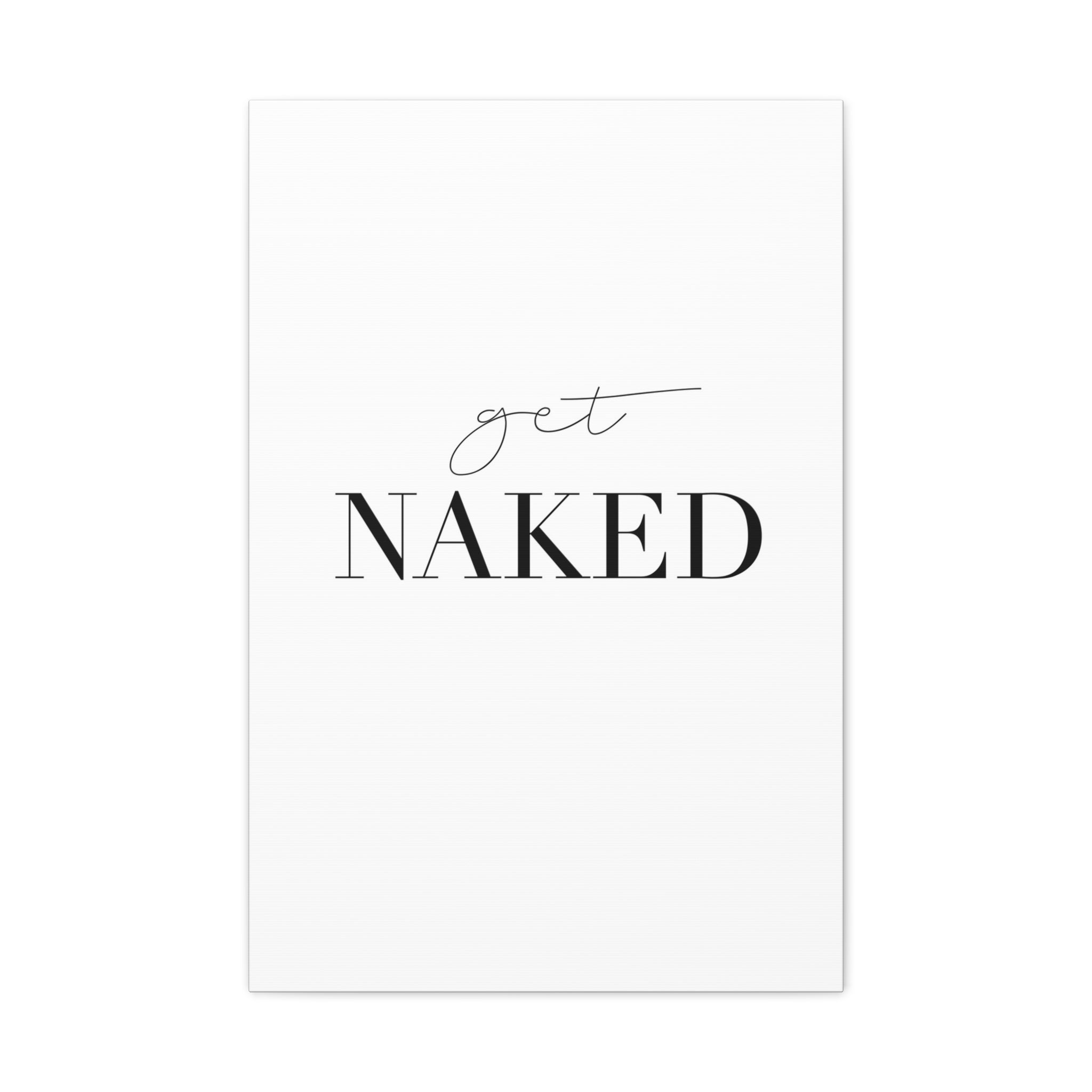 Midnight Muse Typography Grace - Canvas