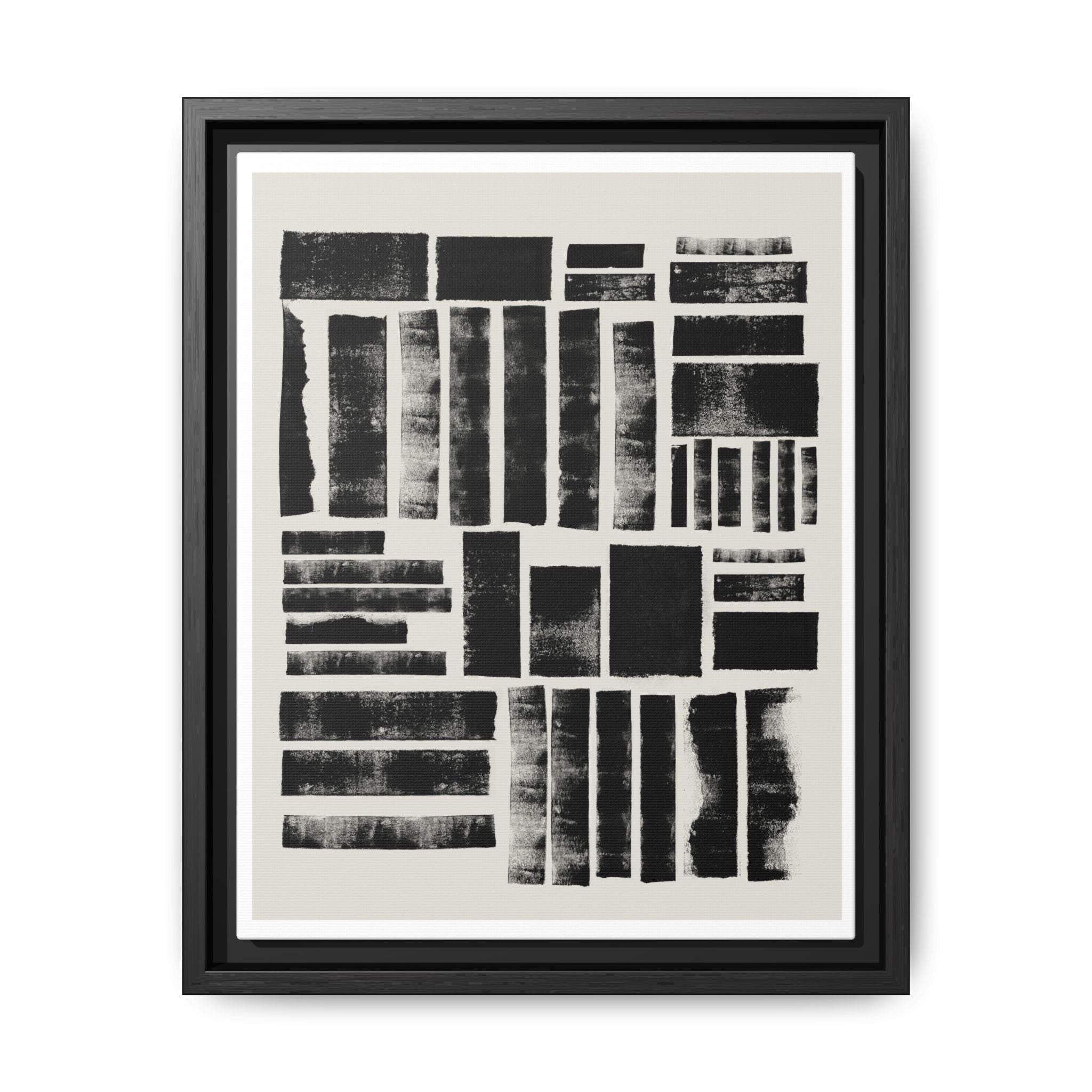 Midnight Rhythm Panels - Framed