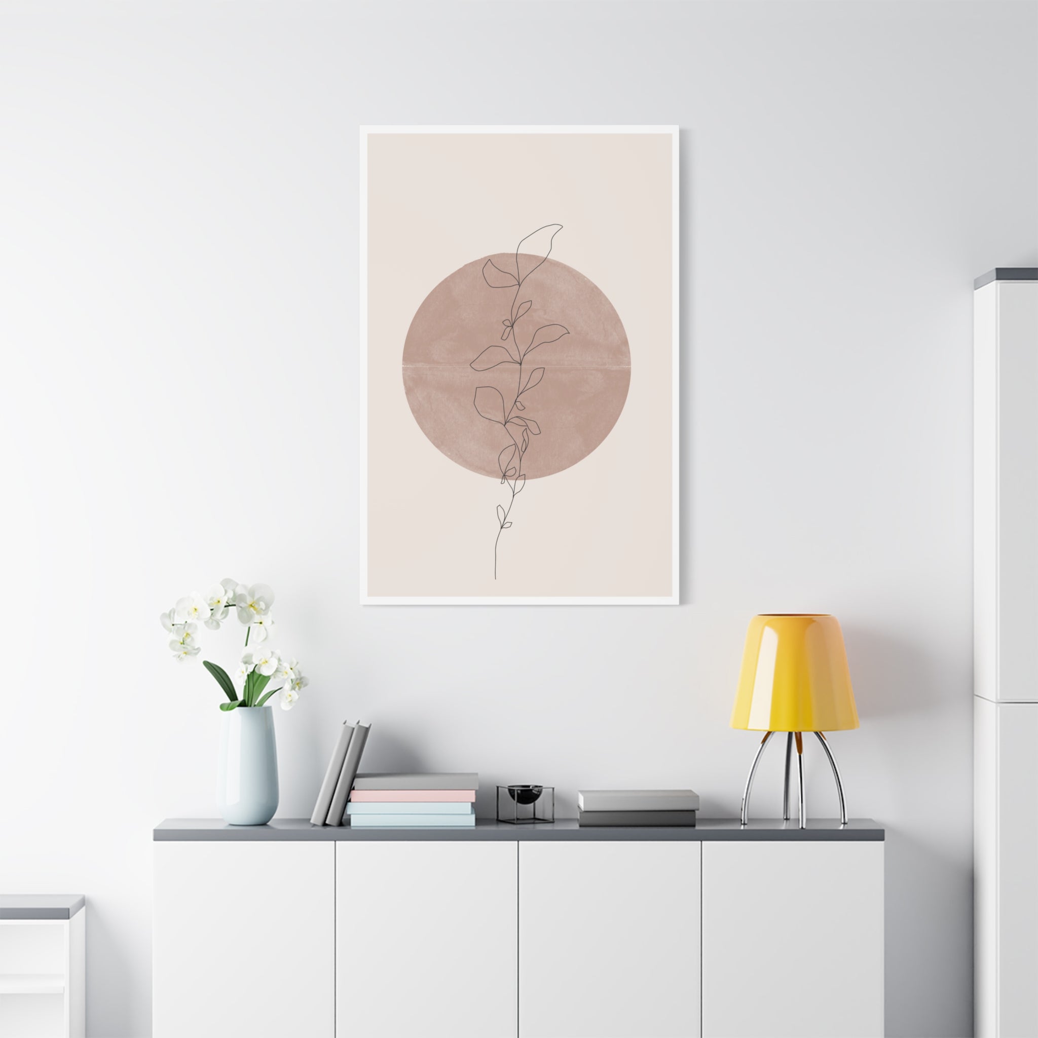 Blush Moonvine Quietude - Canvas