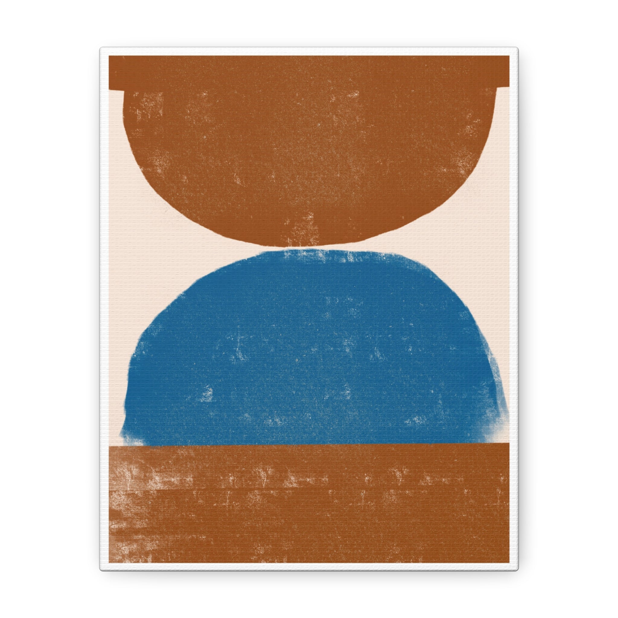 Cobalt Ember Equilibrium - Canvas