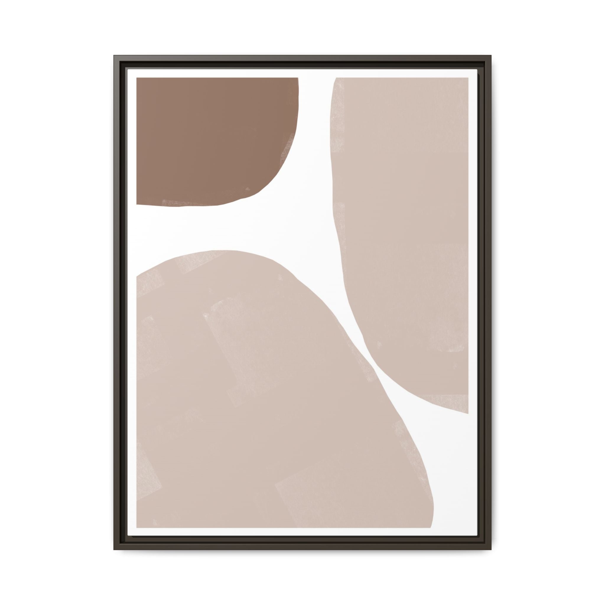 Muted Clay Horizons - Framed