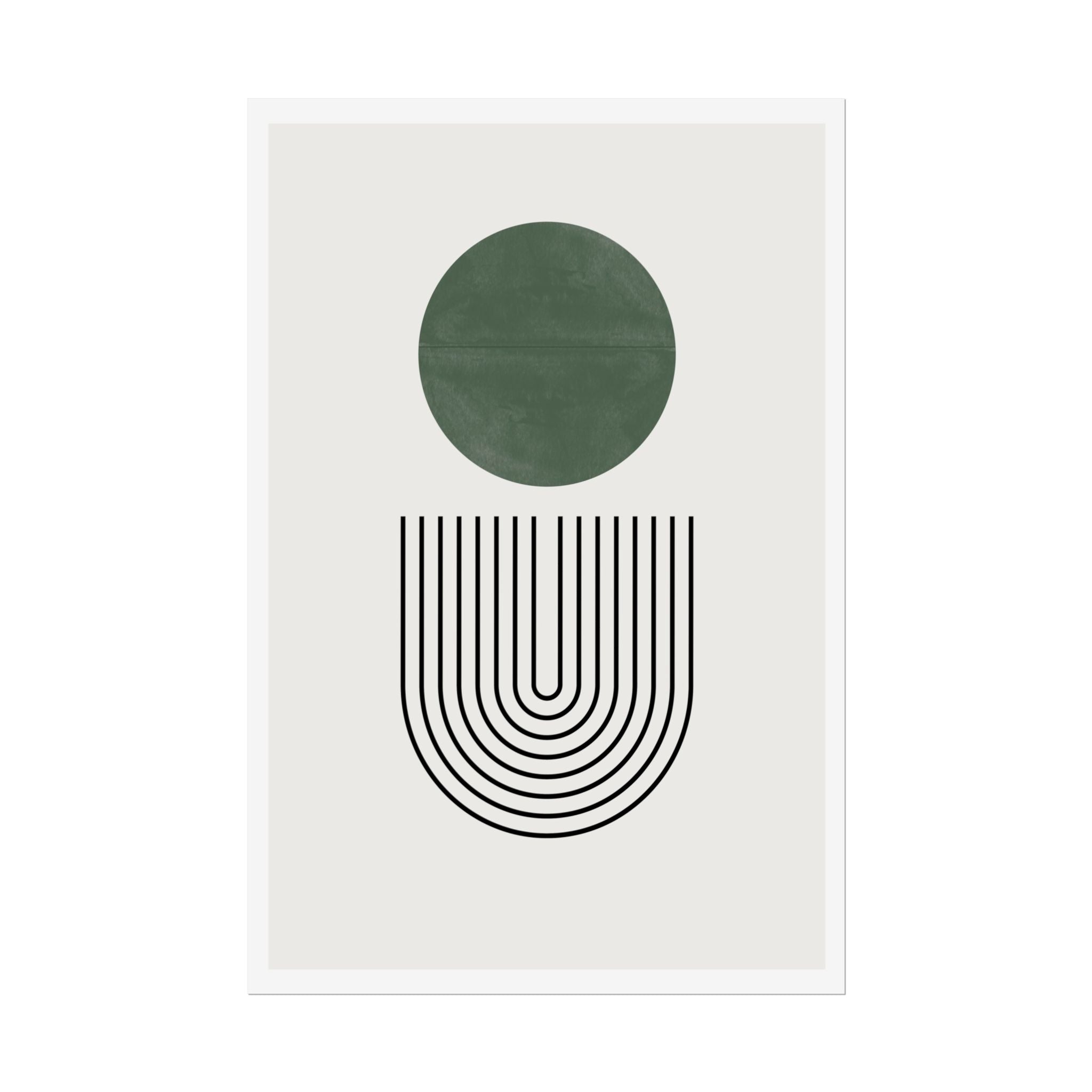 Emerald Orbit Pathways - Poster