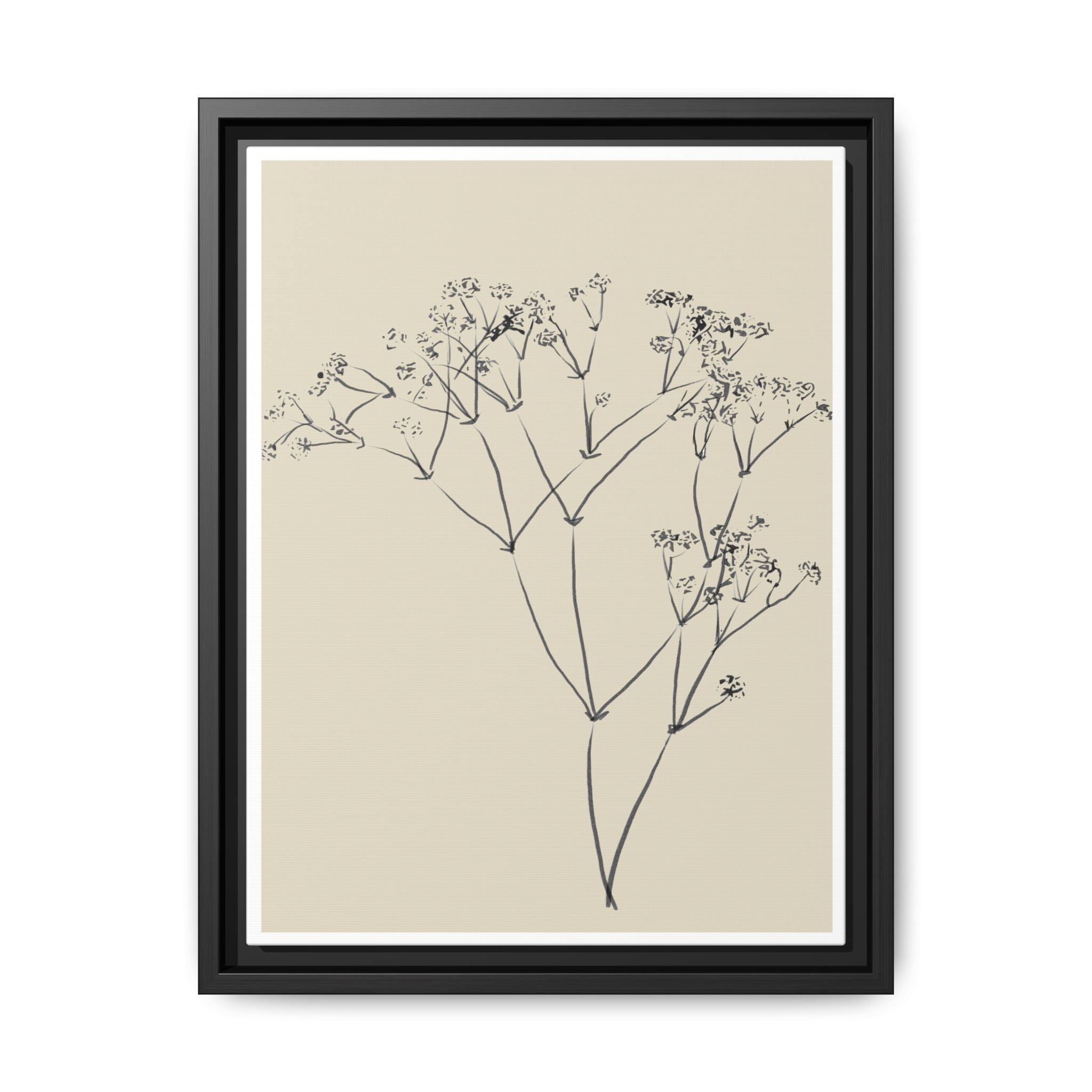 Soft Meadow Stillness - Framed
