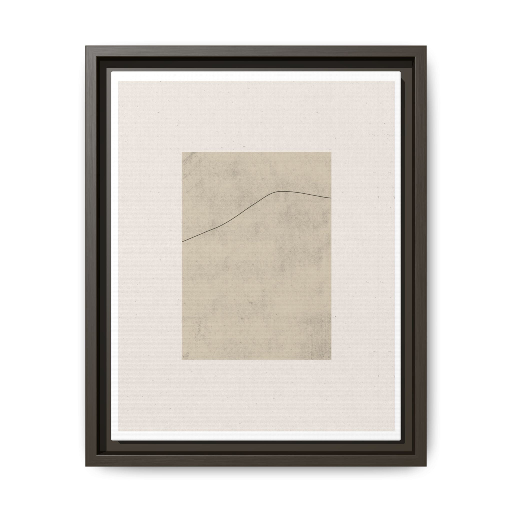 Whispered Horizon Trace - Framed