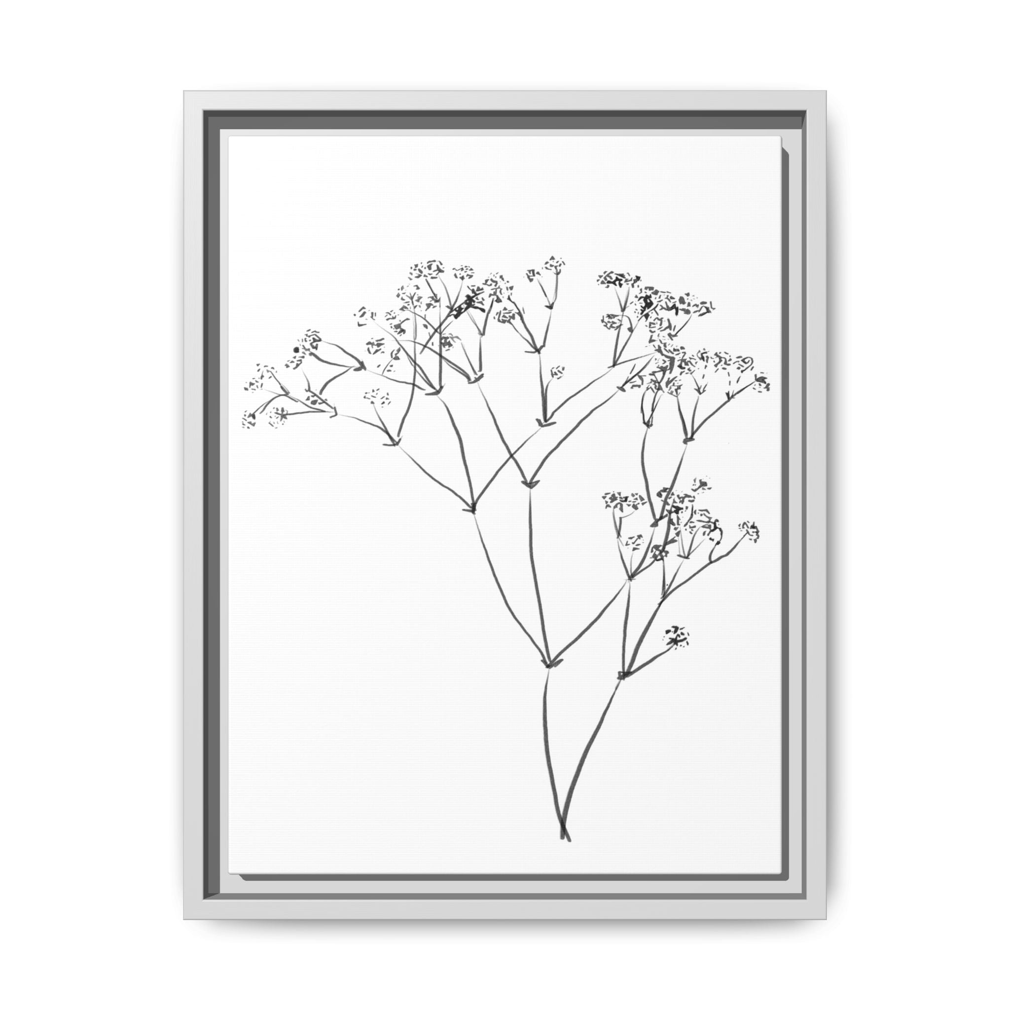 Whispering Meadow Sketch - Framed