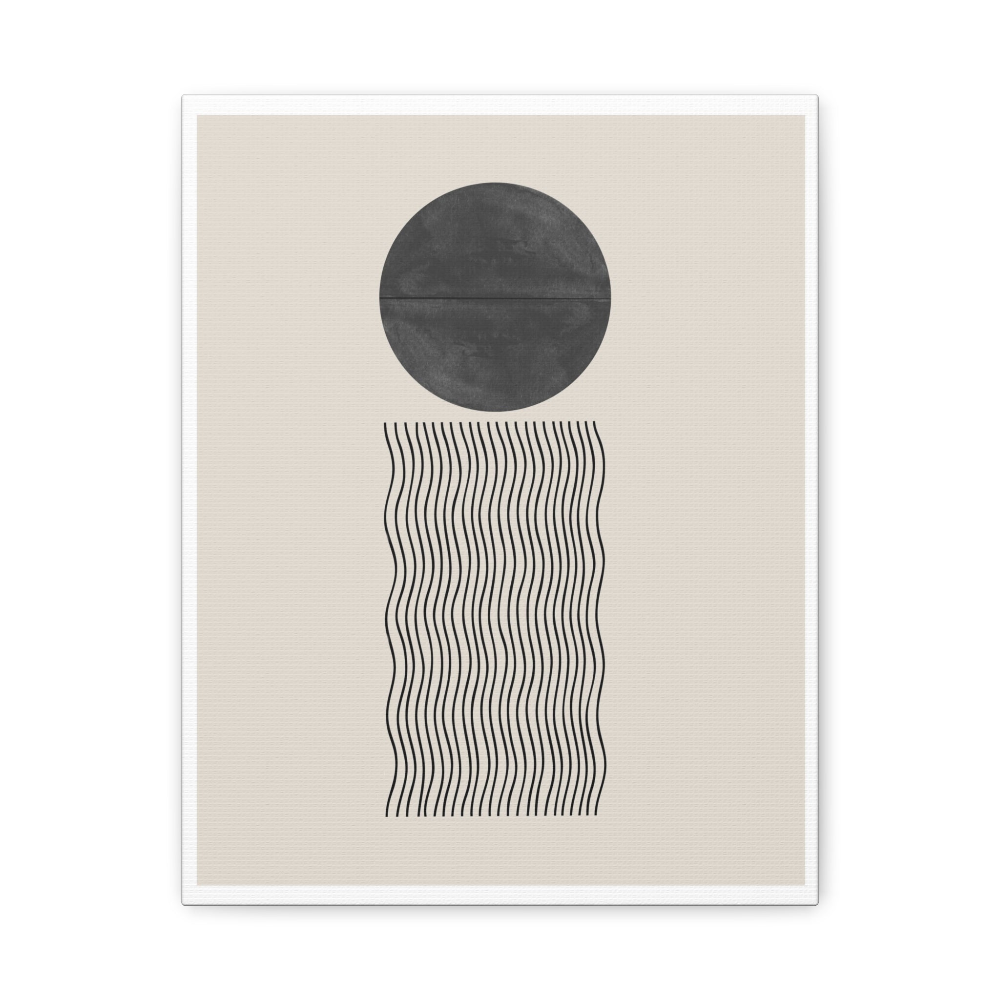 Celestial Wave Alignment - Canvas