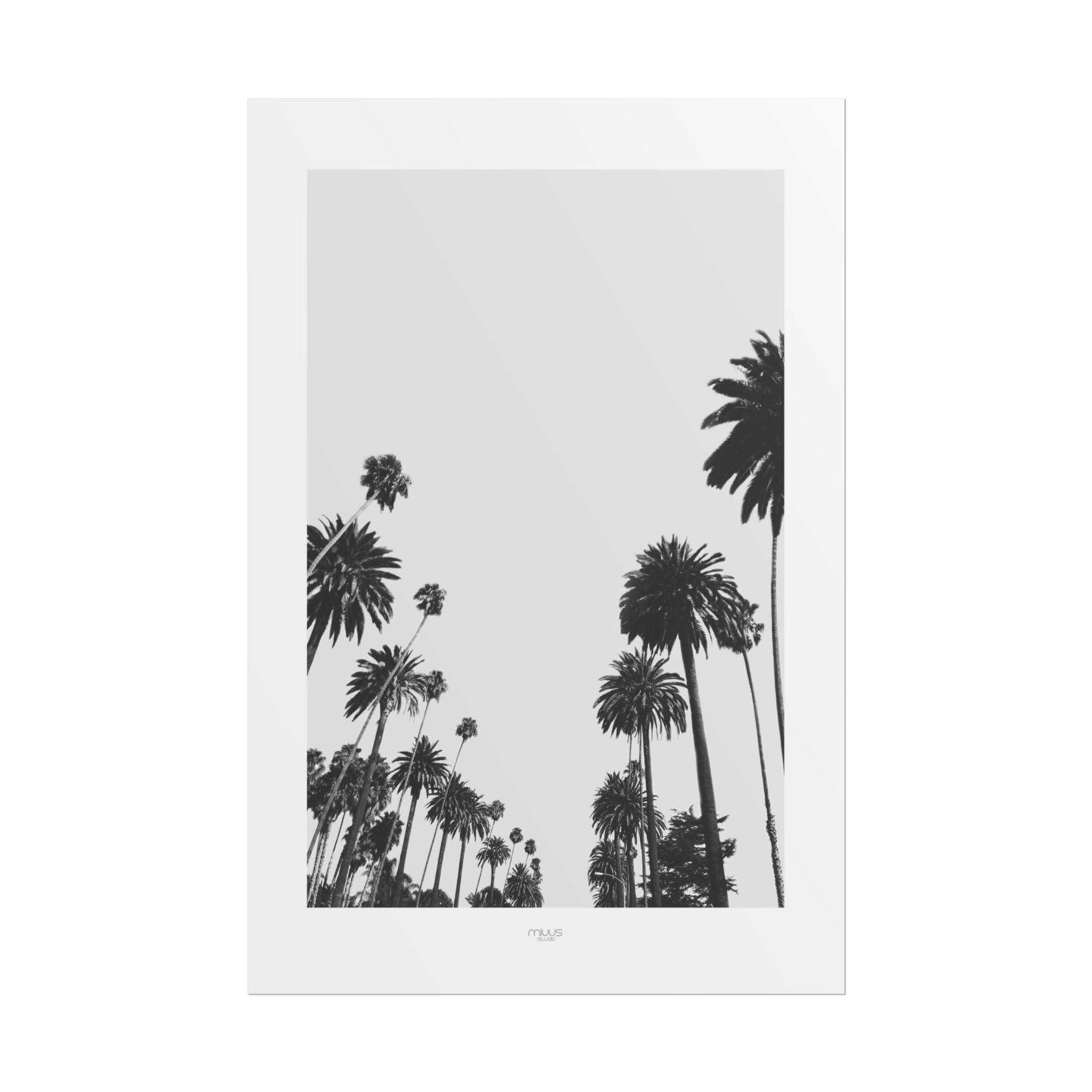 Midnight Palm Reverie - Poster