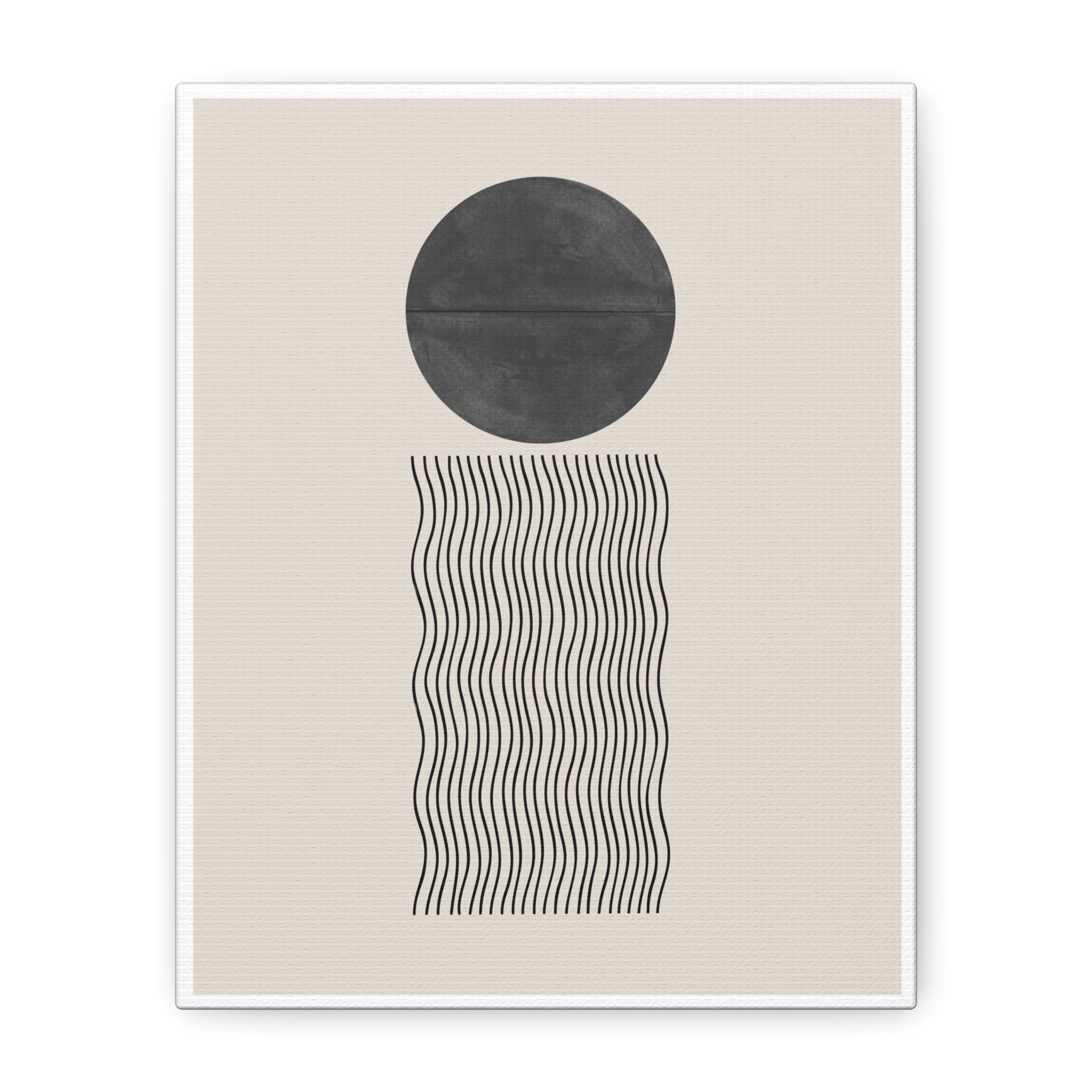 Celestial Wave Alignment - Canvas