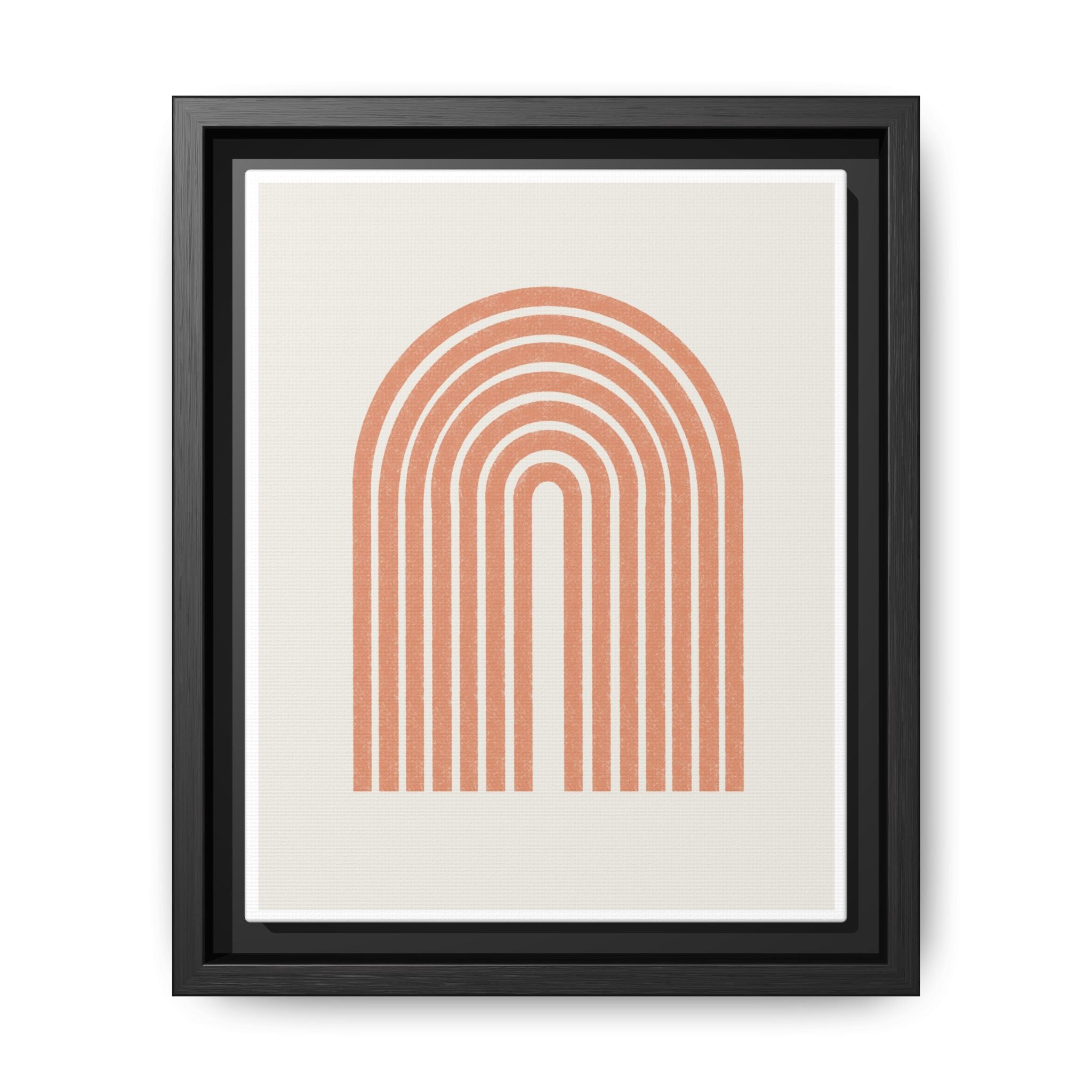 Terracotta Arc Whisper - Framed