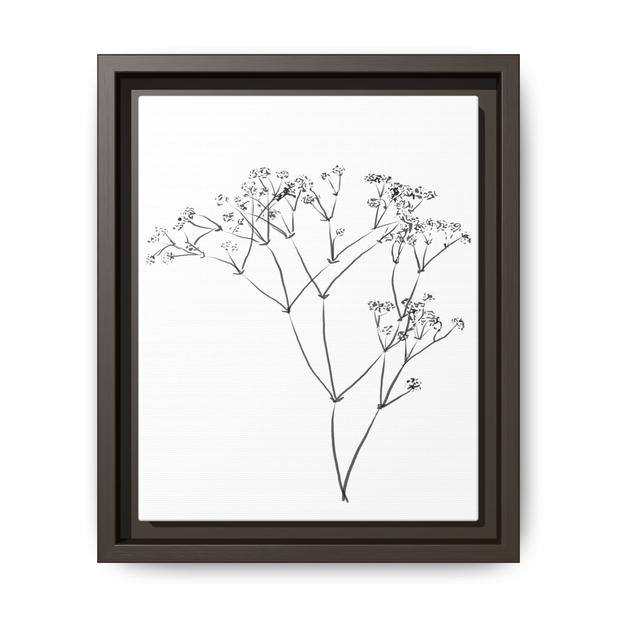 Whispering Meadow Sketch - Framed