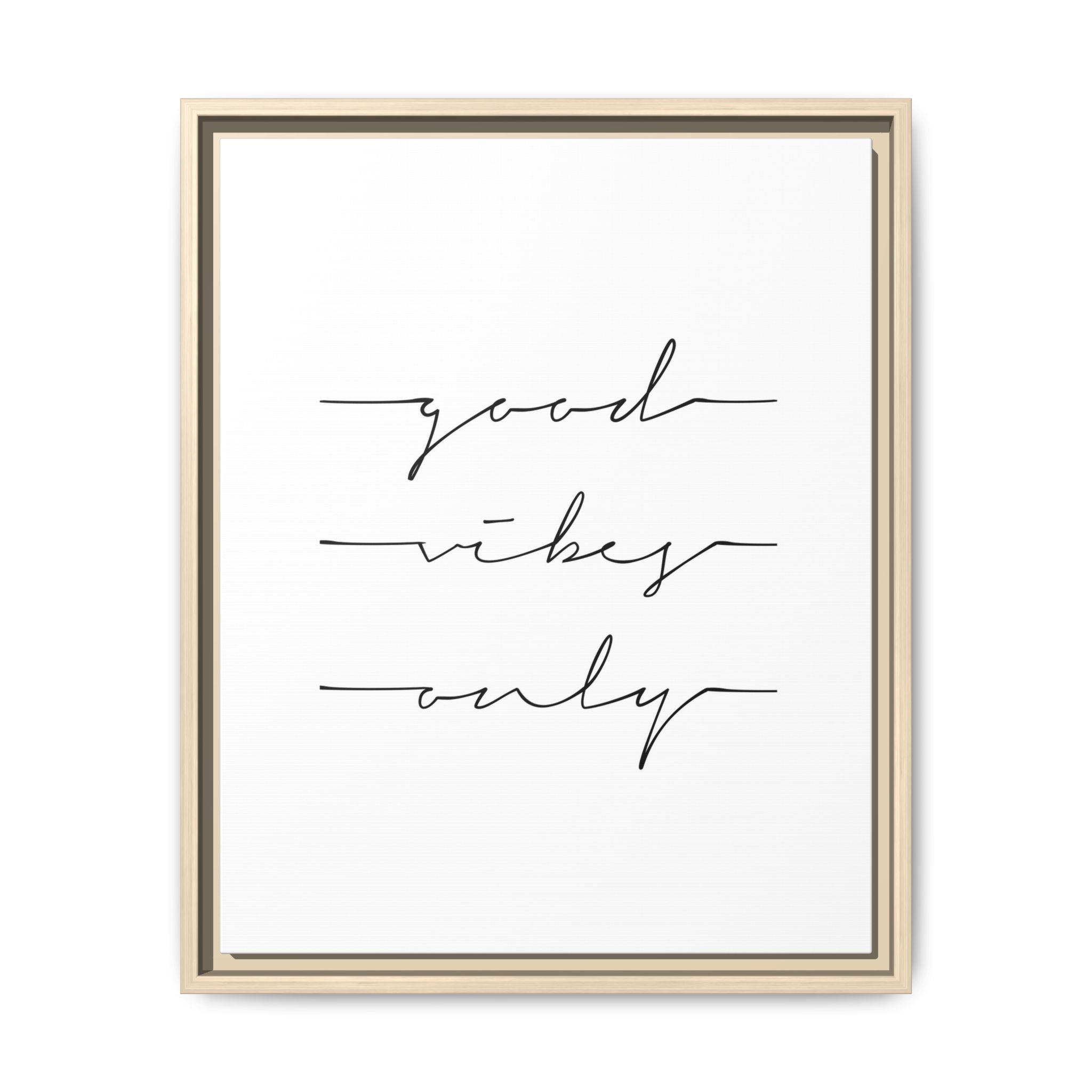 Whispered Neutral Harmony - Framed