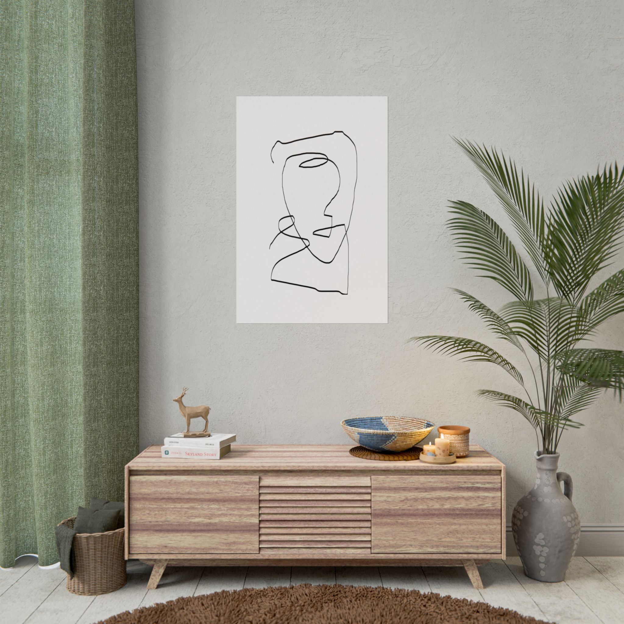 Silent Contour Reverie - Poster