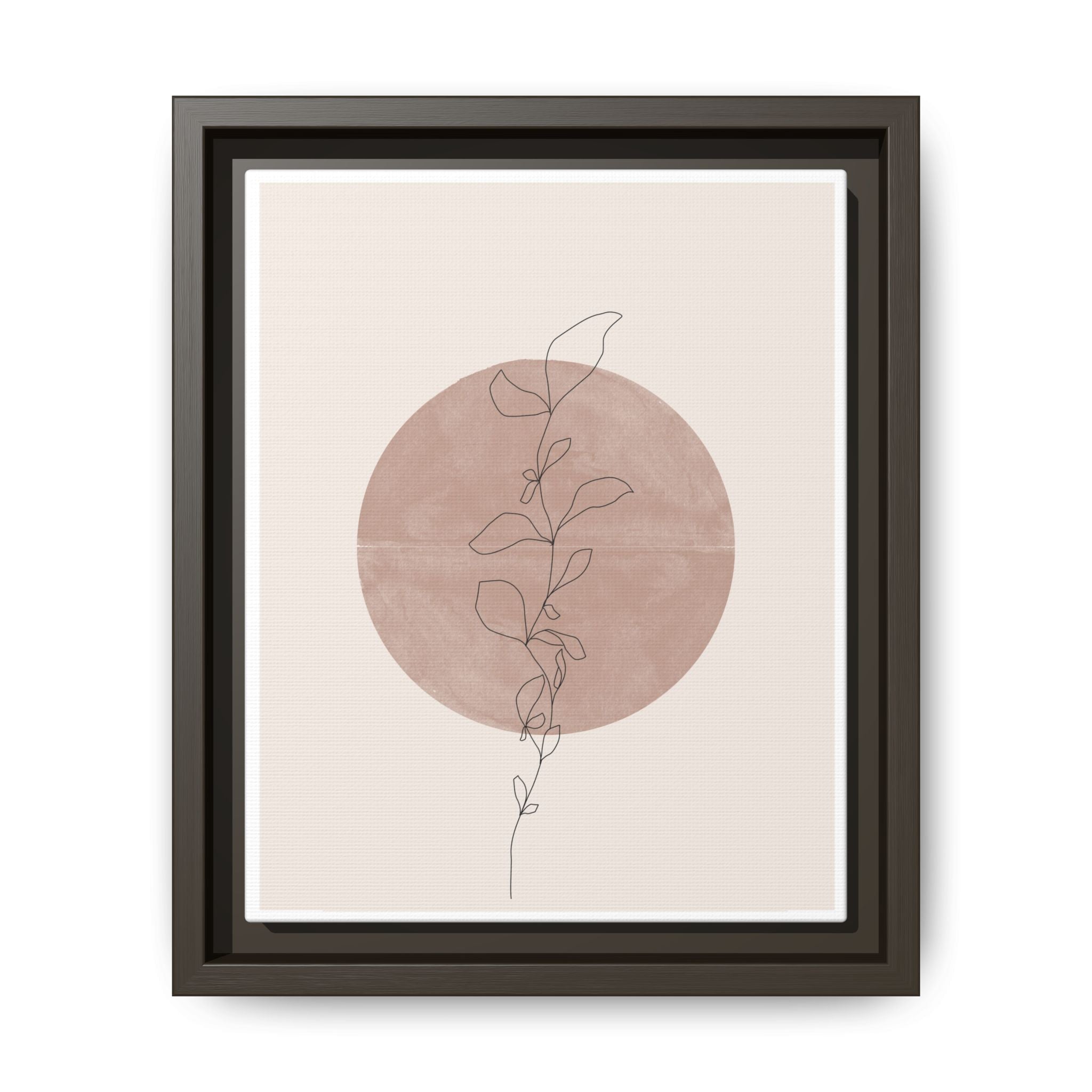 Blush Moonvine Quietude - Framed