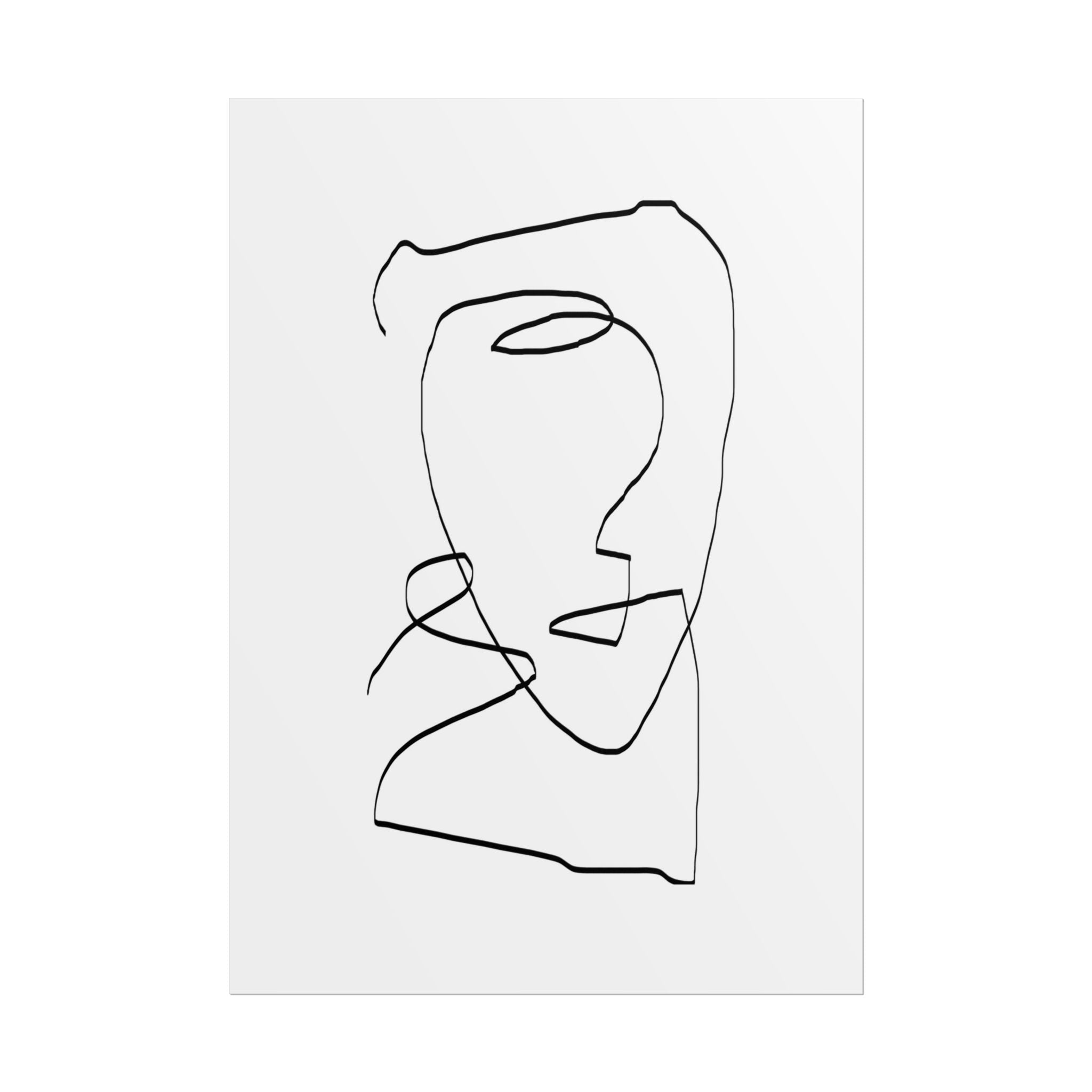 Silent Contour Reverie - Poster