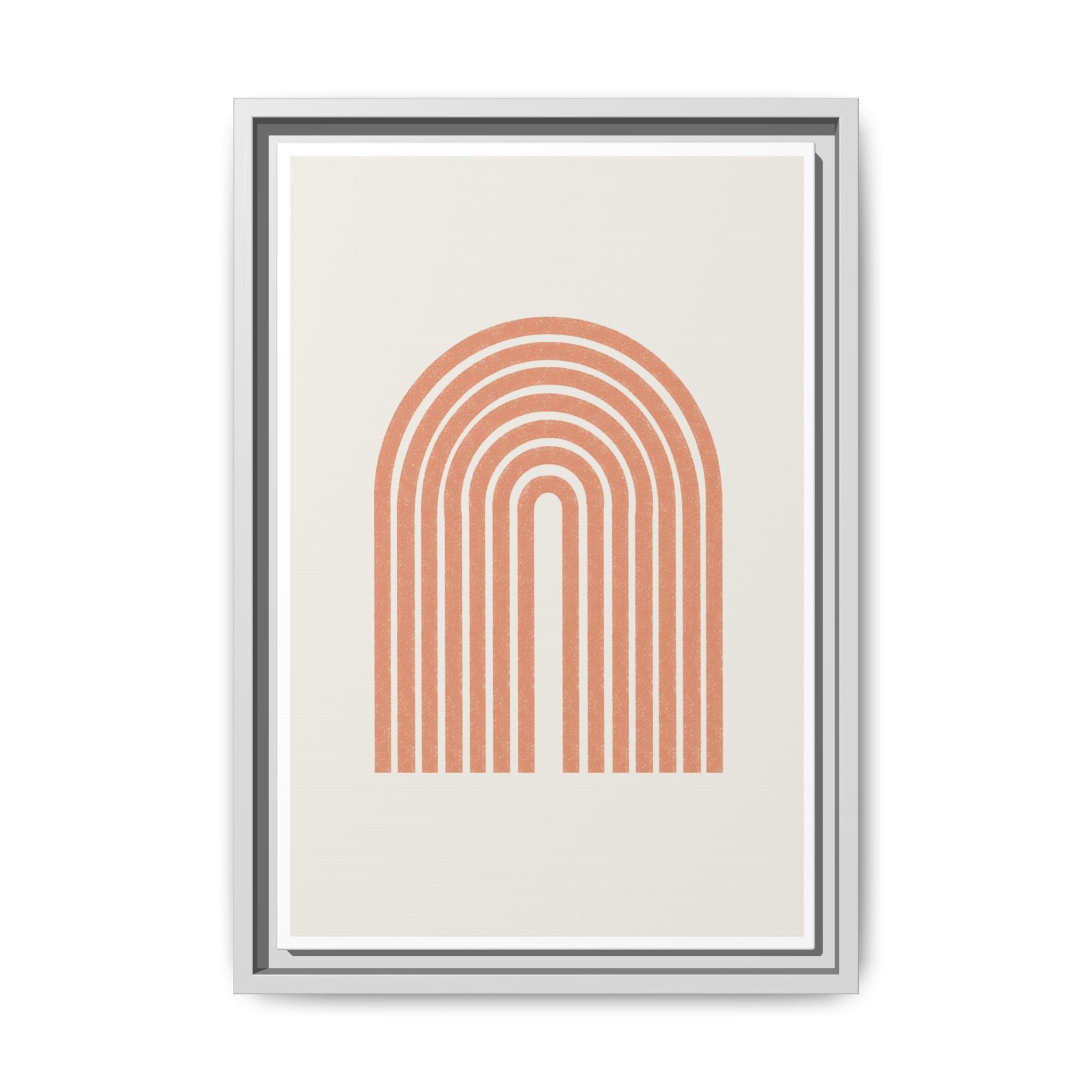 Terracotta Arc Whisper - Framed