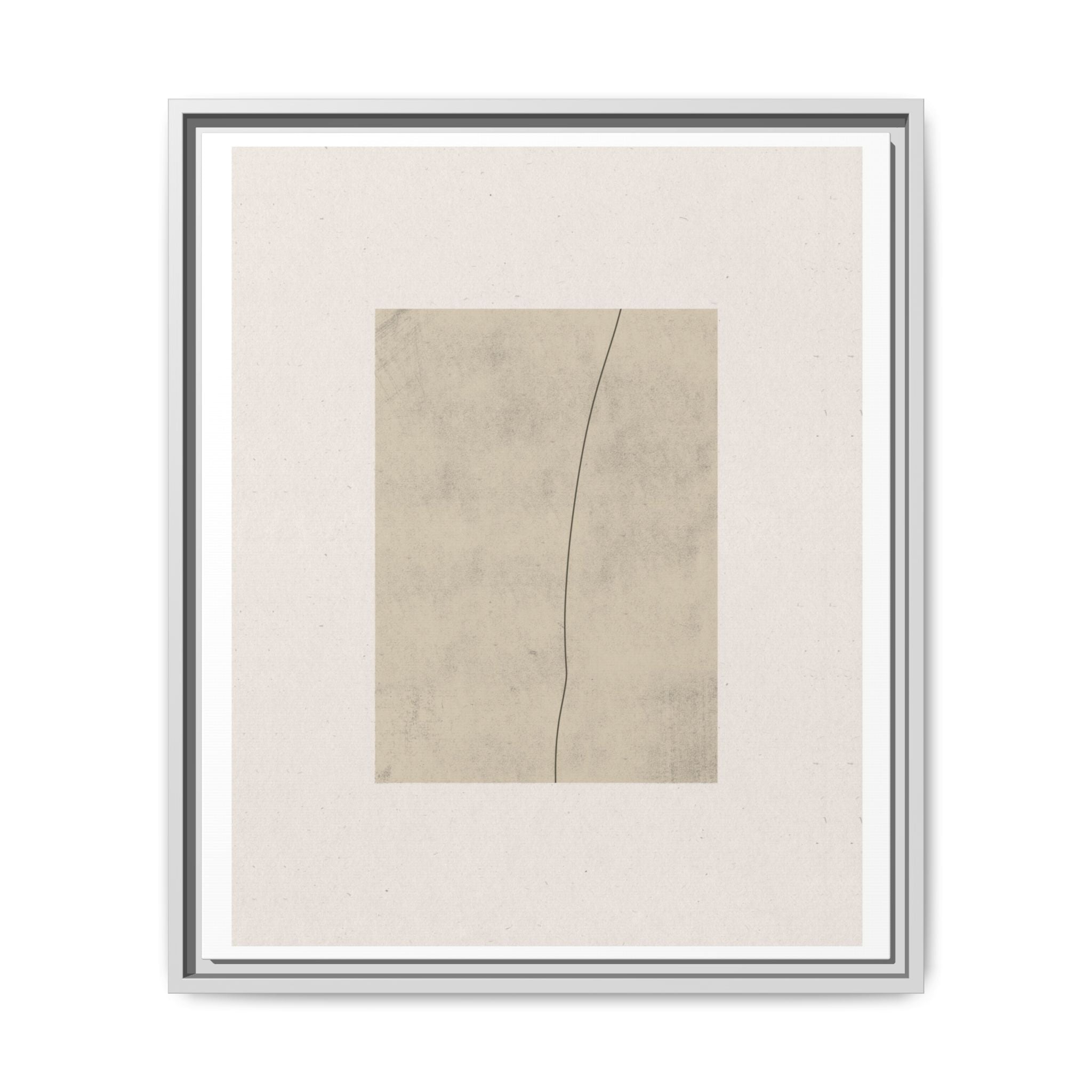 Quiet Contour Passage - Framed