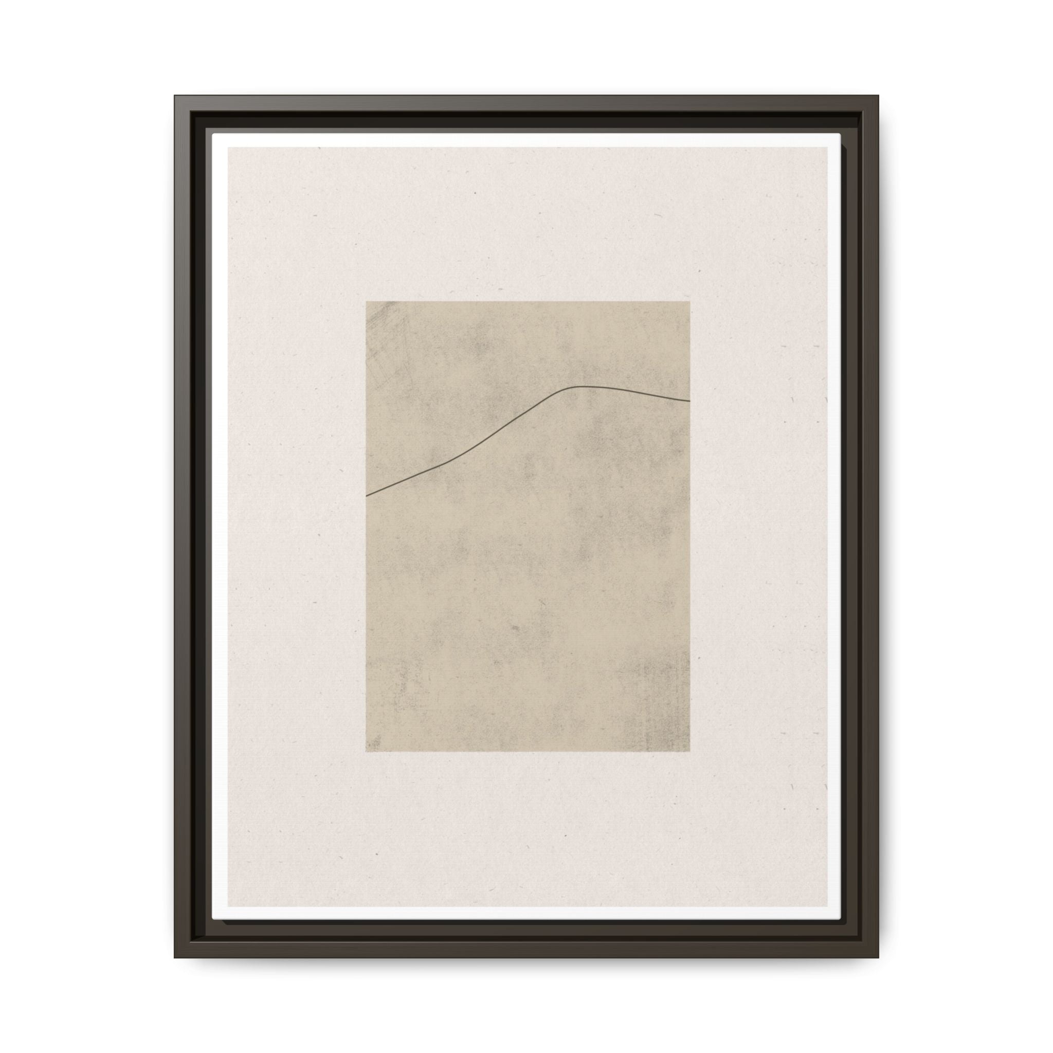 Whispered Horizon Trace - Framed