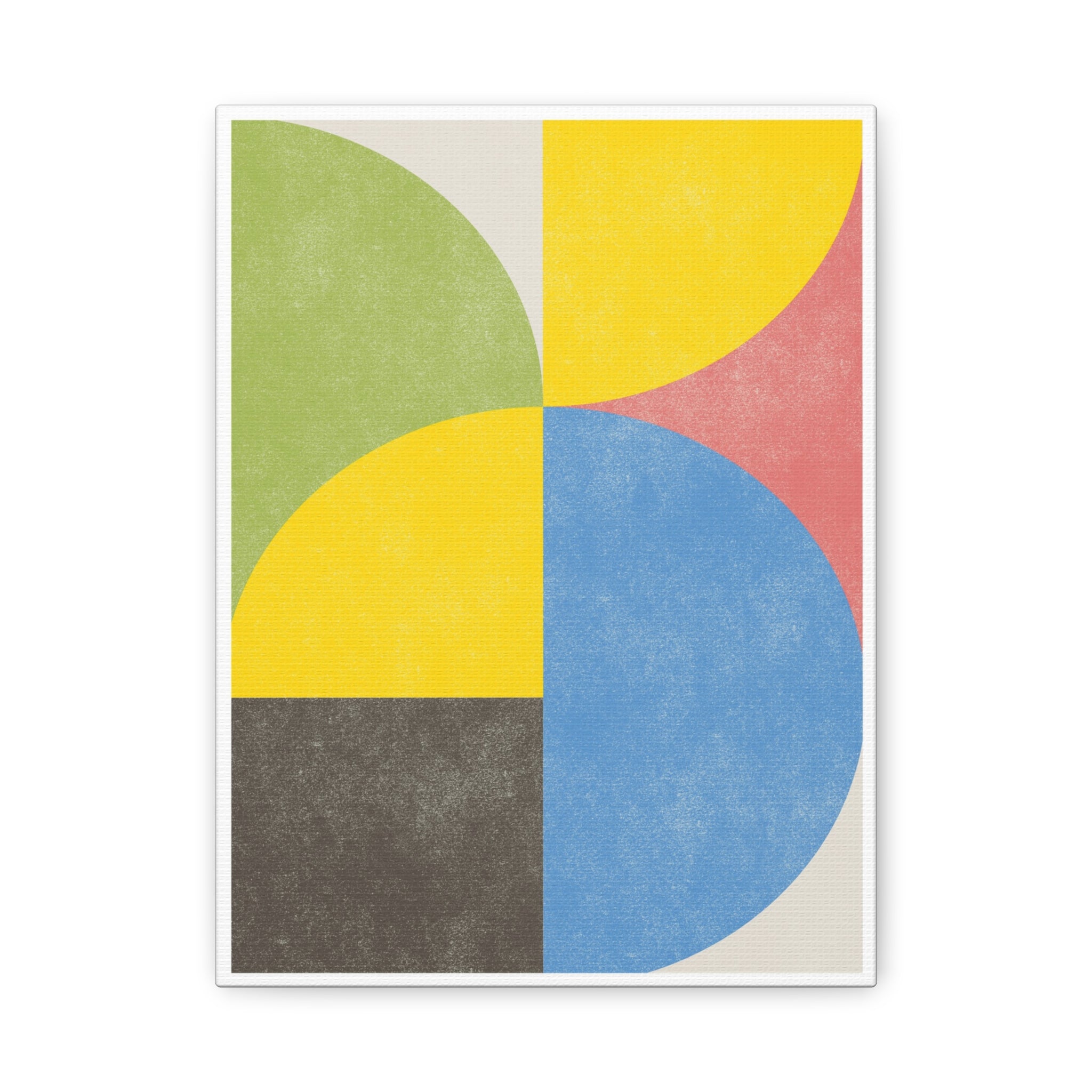 Pastel Orbit Rhythm - Canvas