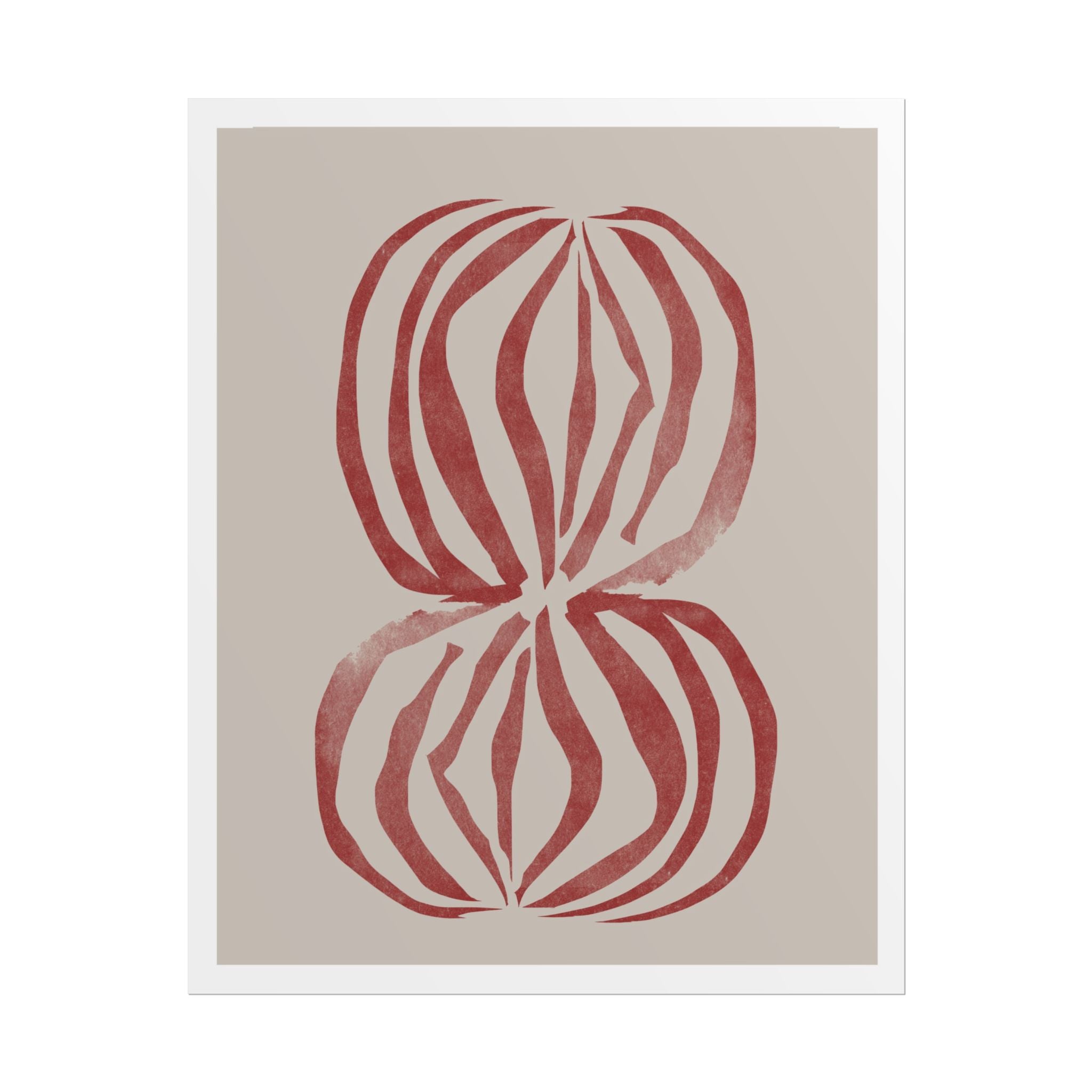 Crimson Petal Echoes - Poster