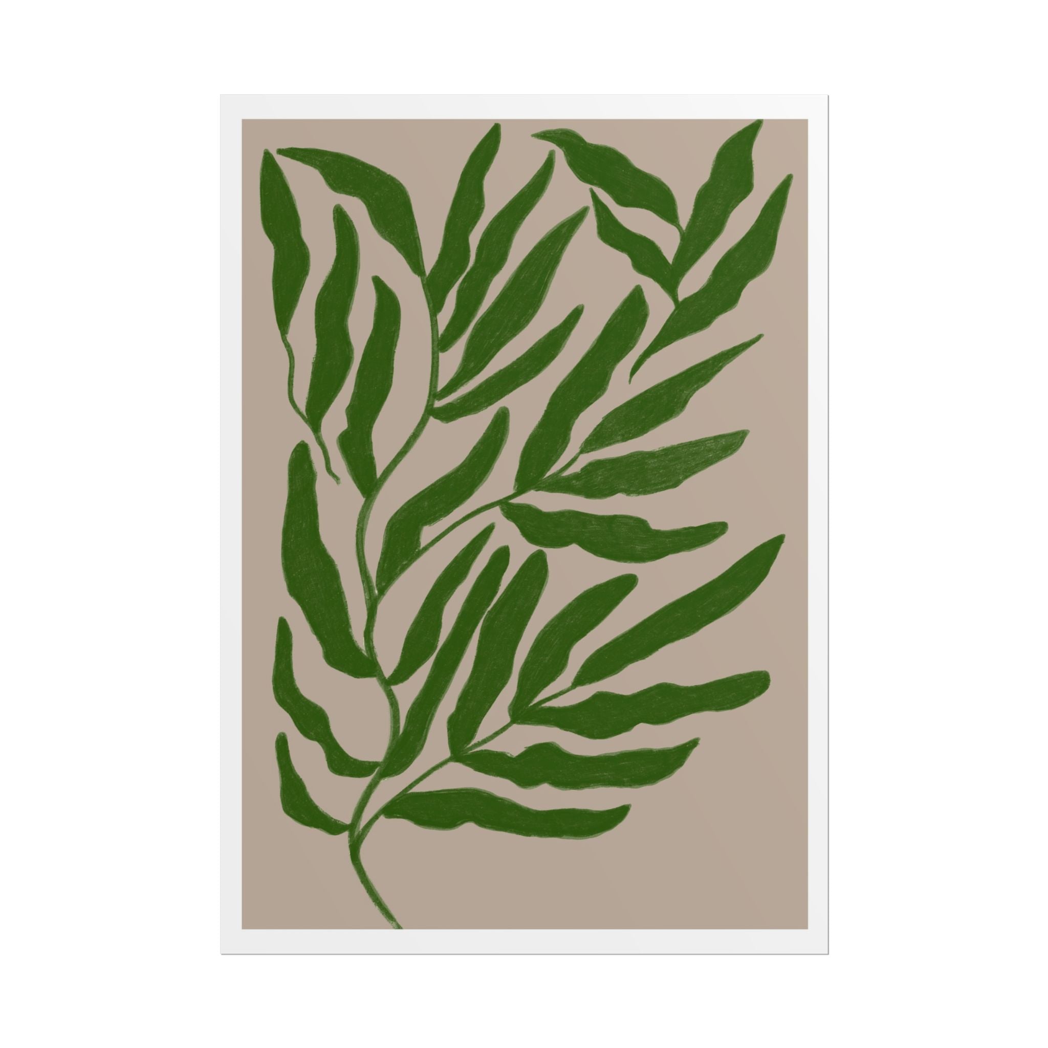Emerald Canopy Drift - Poster